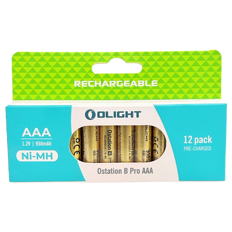 Akumulator 1,2 V Olight Ostation B Pro AAA 950 mAh - 12 szt.