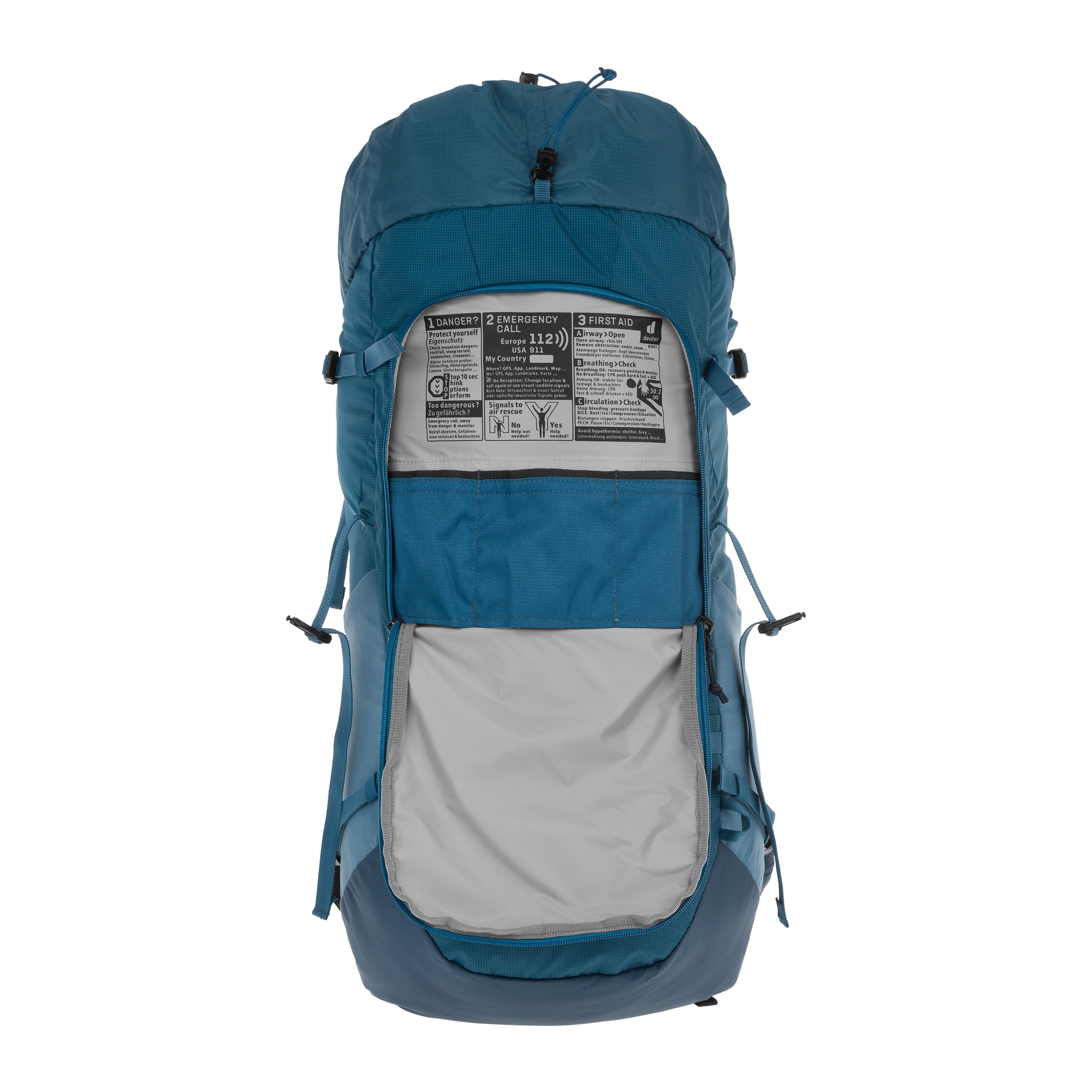 Рюкзак Deuter Rise 34+8 л - Atlantic/Ink