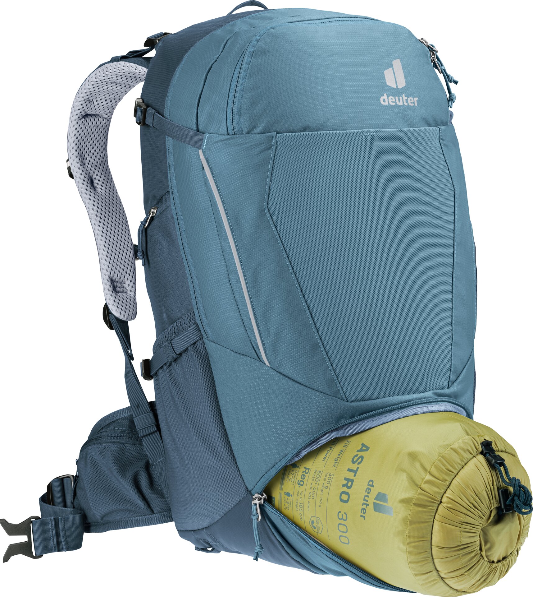 Велосипедний рюкзак Deuter Trans Alpine 30 л - Atlantic/Ink