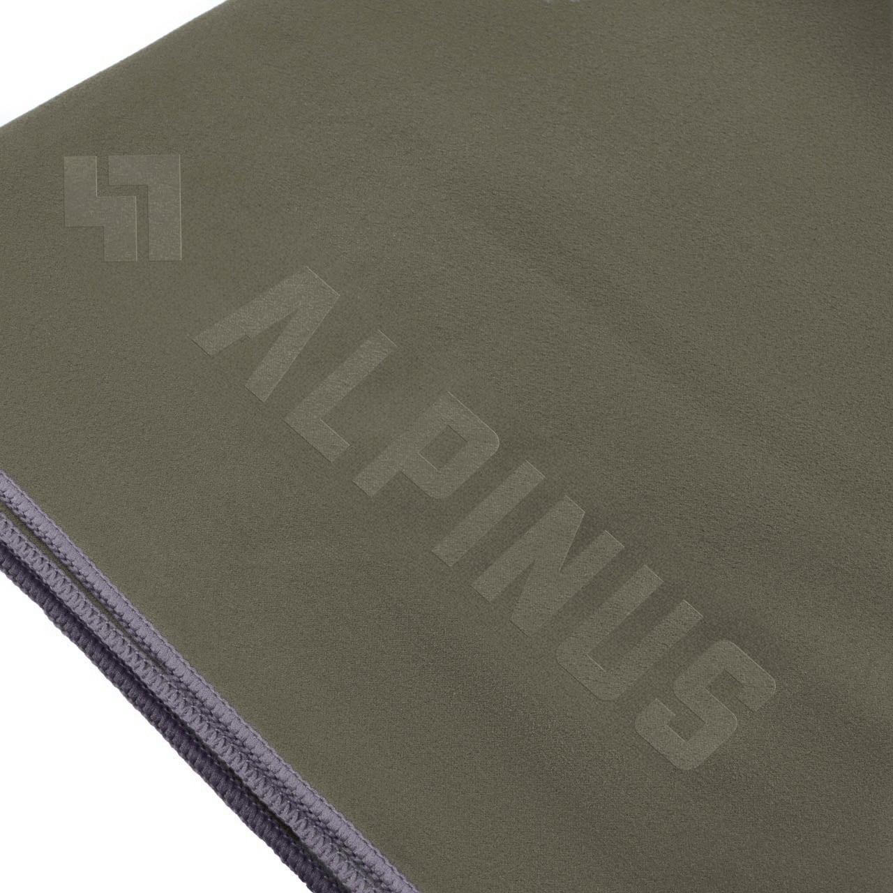 Ręcznik szybkoschnący Alpinus Tarifa 75 x 150 cm - Ciemnozielony