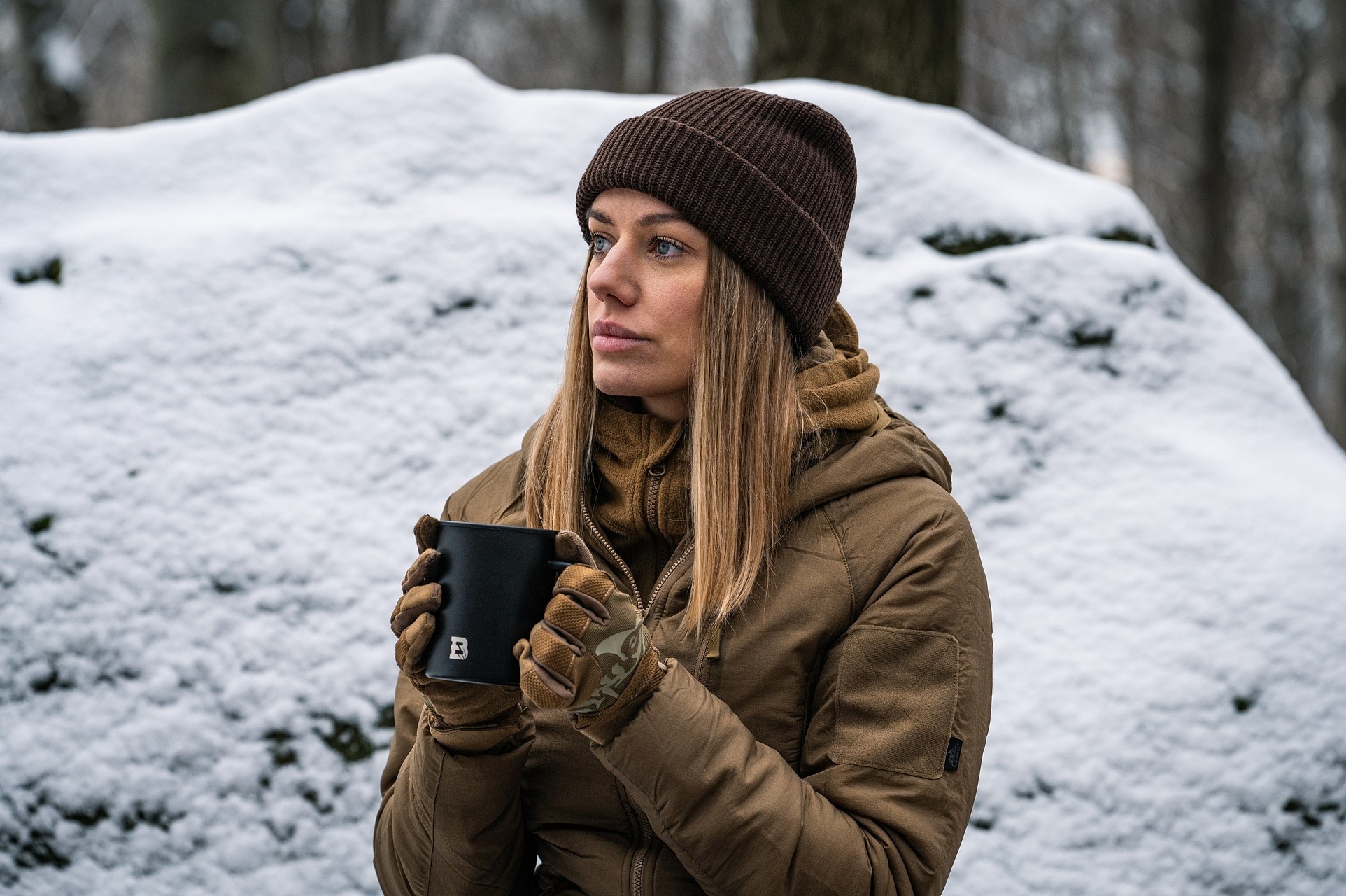 Термочашка Badger Outdoor Steel Boy 400 мл - Black