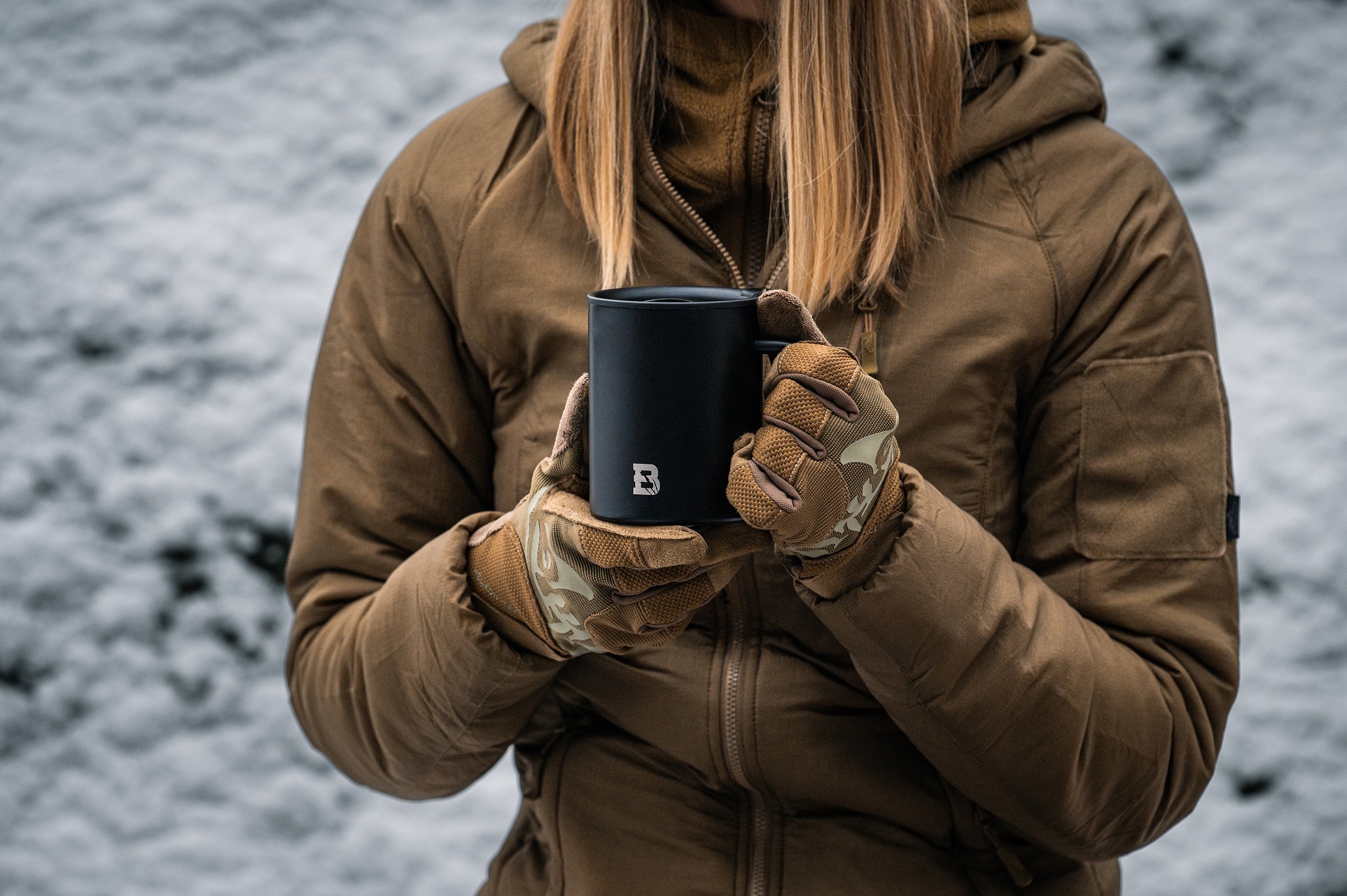 Термочашка Badger Outdoor Steel Boy 400 мл - Black