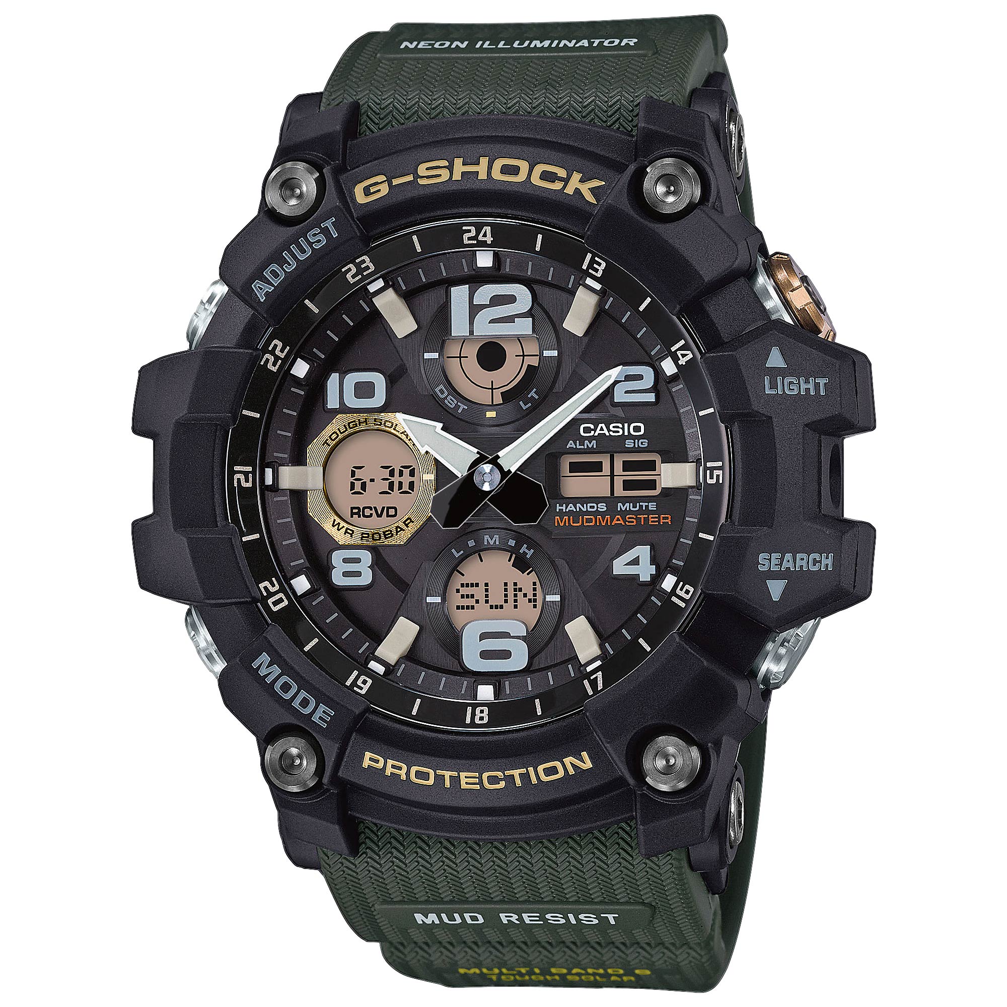 Годинник Casio G-Shock Master of G Premium Mudmaster GWG-100-1A3ER