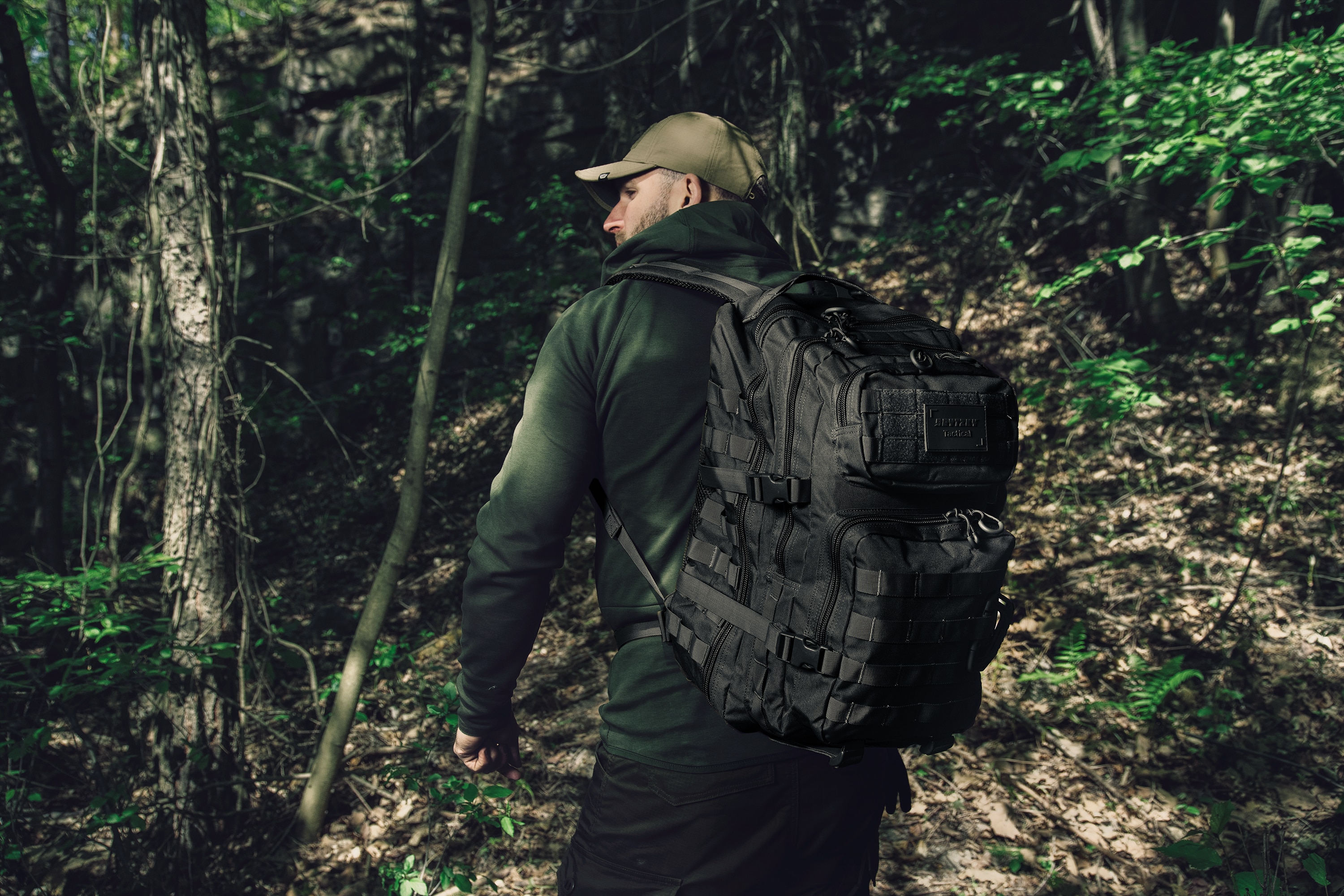 Plecak Brytzky Tactical Polygon Large 36 l - Black