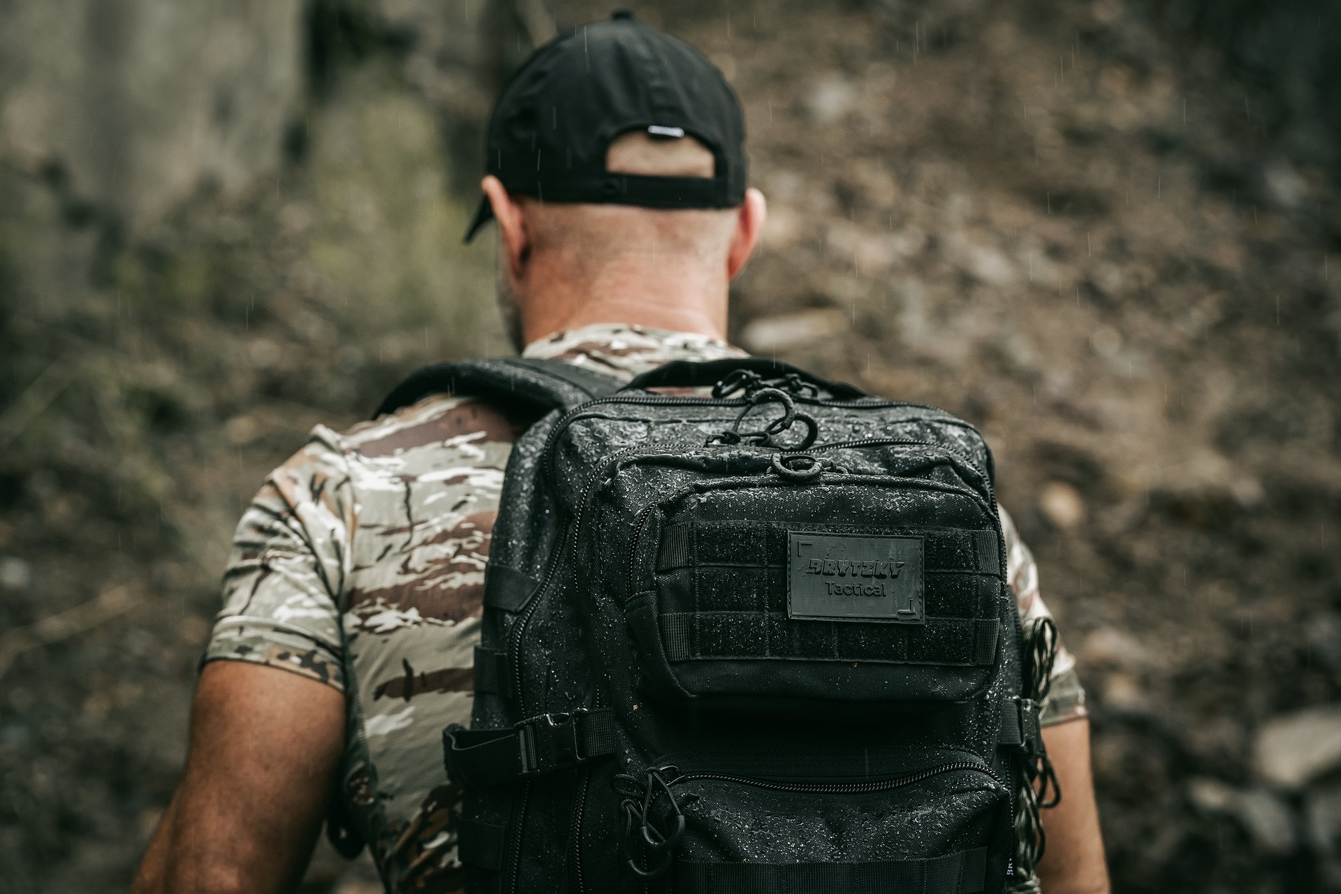 Plecak Brytzky Tactical Polygon Large 36 l - Black