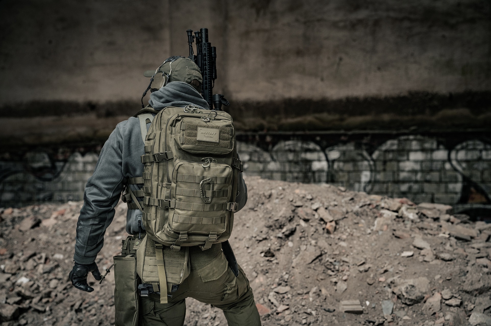 Plecak Brytzky Tactical Polygon Large 36 l - Olive