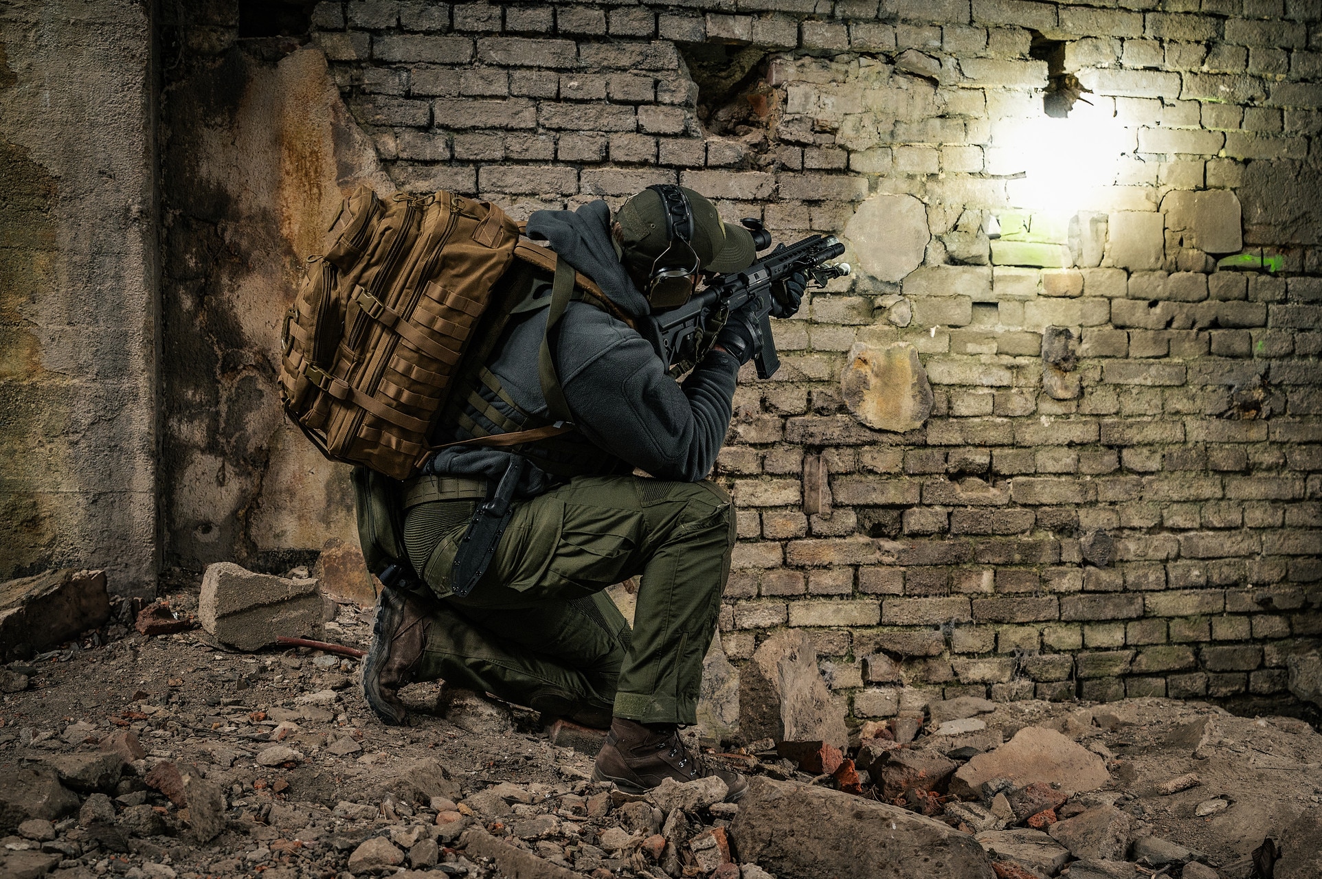 Plecak Brytzky Tactical Polygon Large 36 l - Coyote