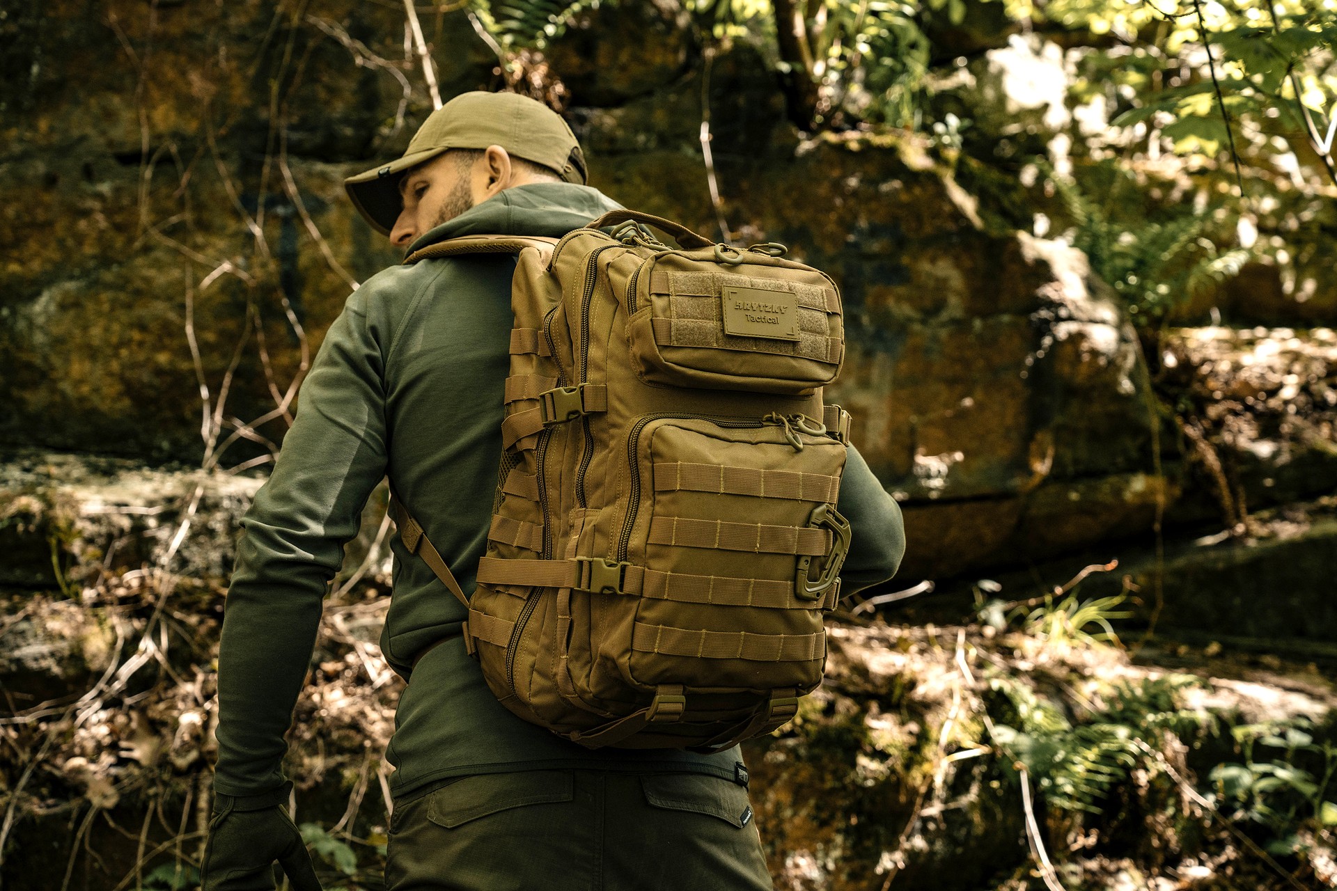 Plecak Brytzky Tactical Polygon Large 36 l - Coyote