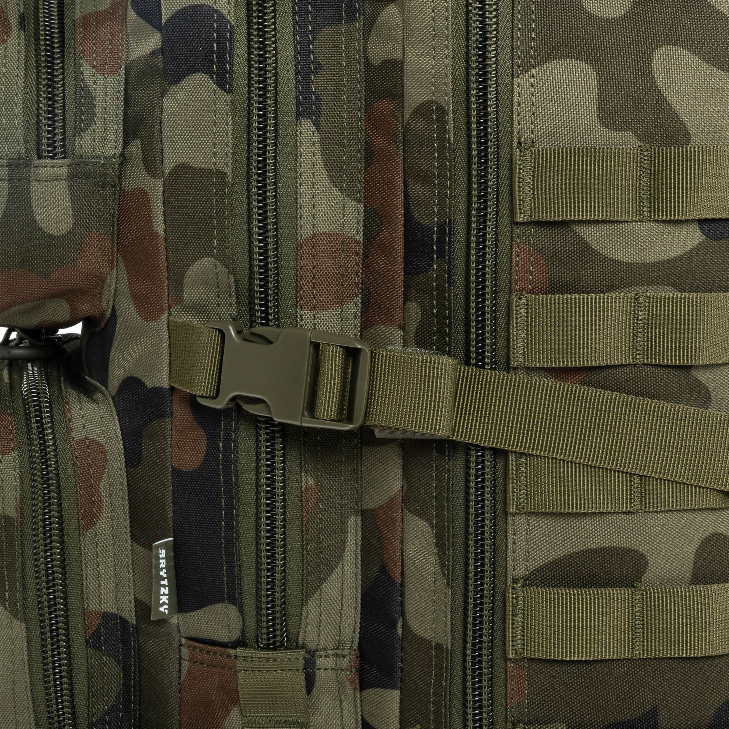 Plecak Brytzky Tactical Polygon Large 36 l - wz.93 Pantera PL Woodland