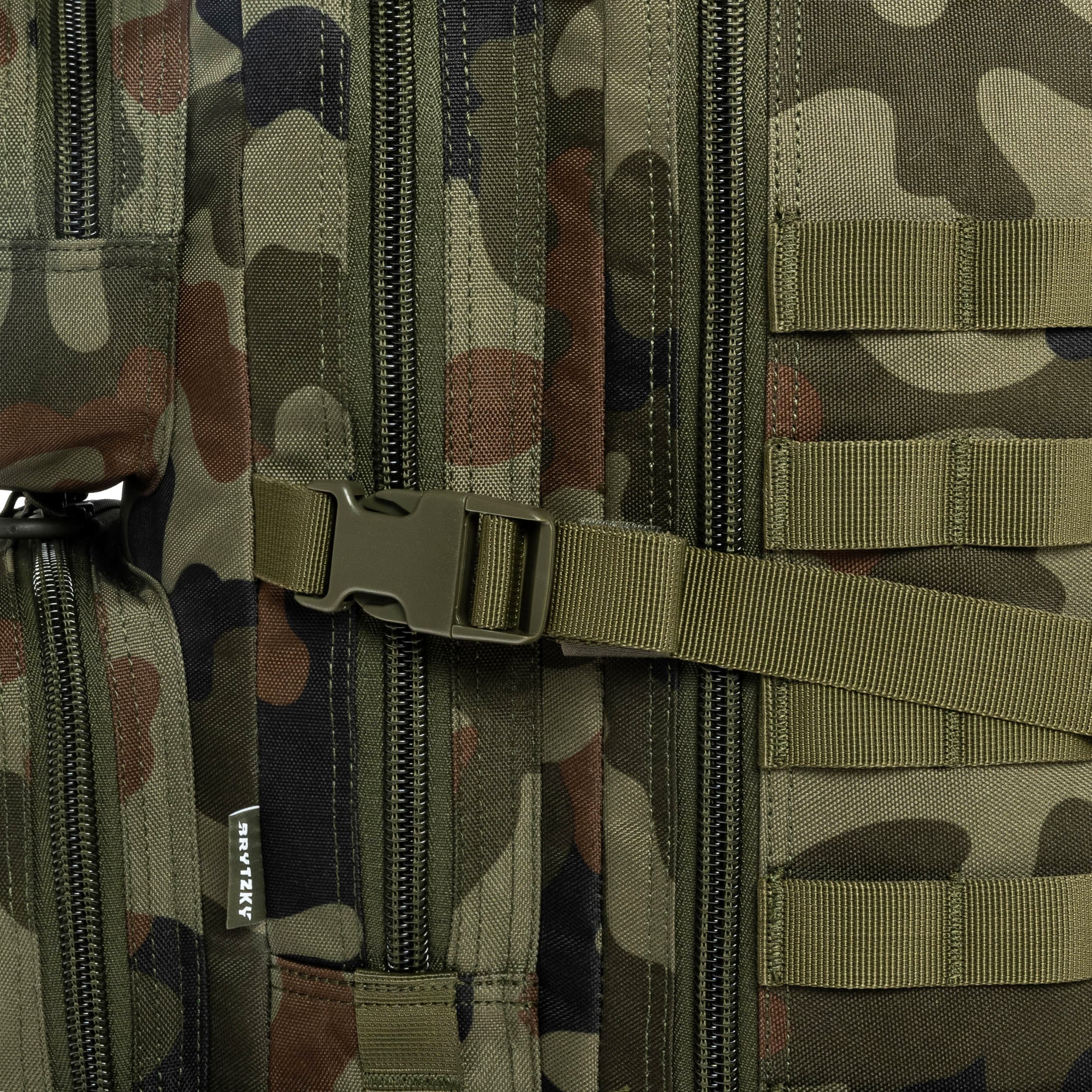 Рюкзак Brytzky Tactical Polygon Large 36 л - wz.93 Pantera PL Woodland
