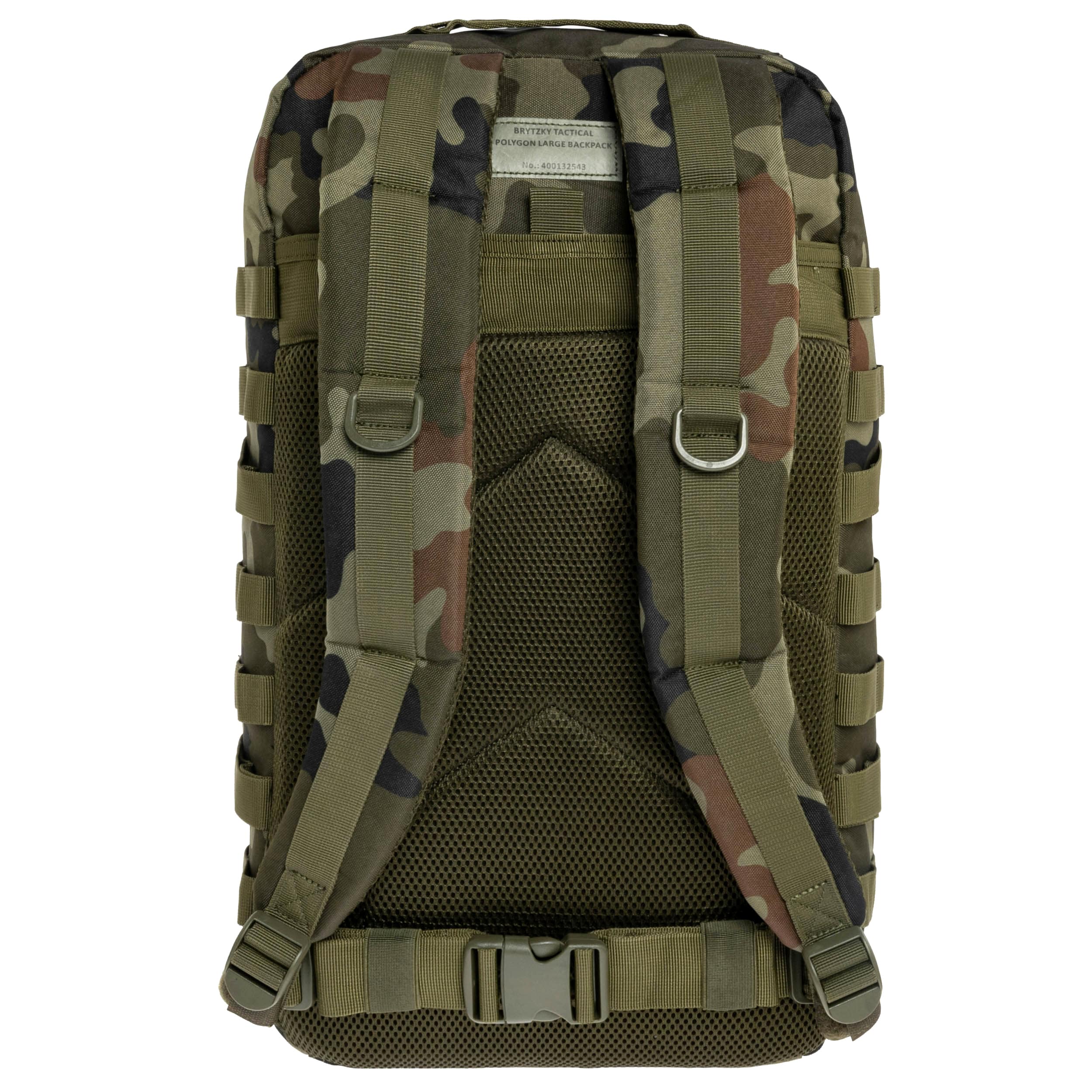 Рюкзак Brytzky Tactical Polygon Large 36 л - wz.93 Pantera PL Woodland