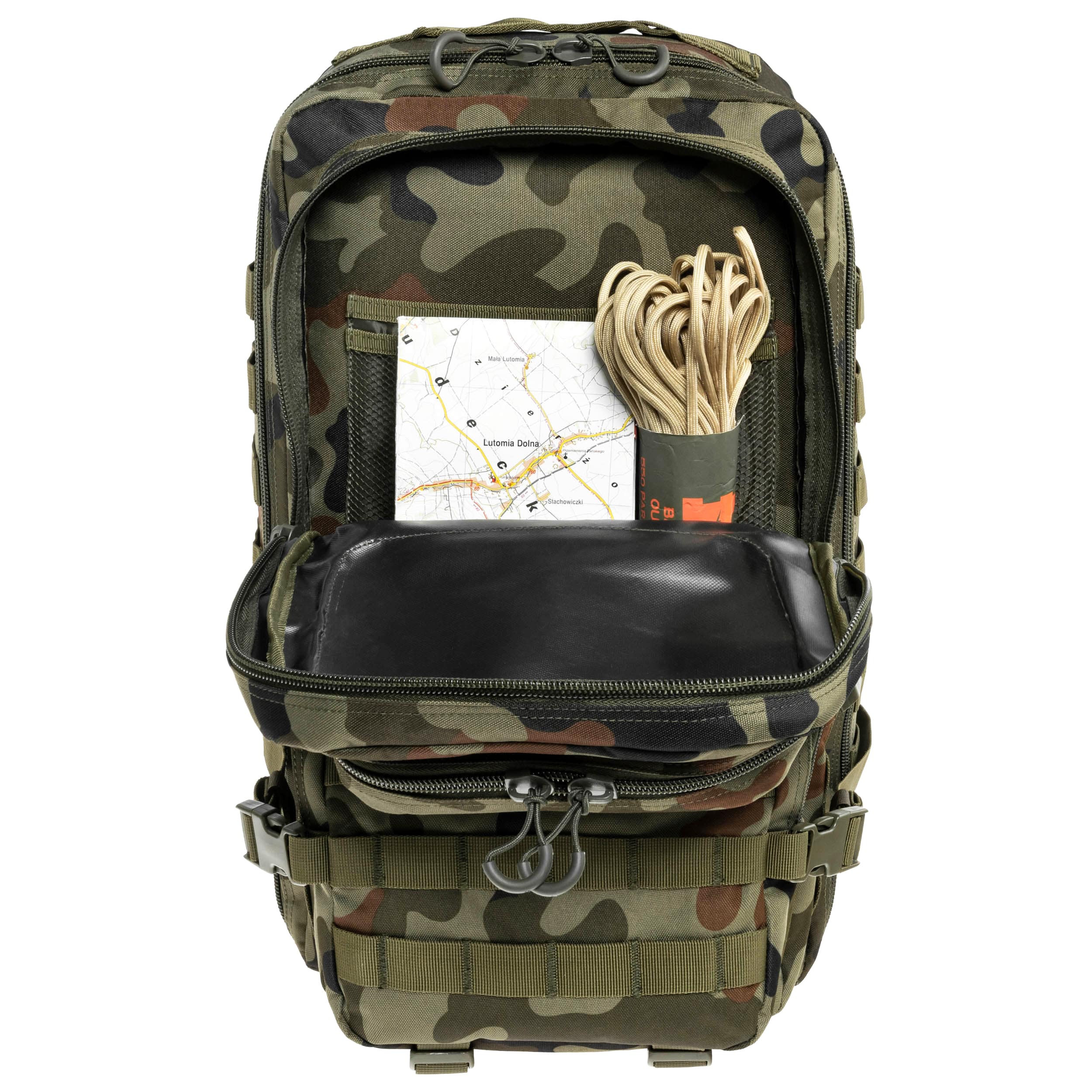 Рюкзак Brytzky Tactical Polygon Large 36 л - wz.93 Pantera PL Woodland