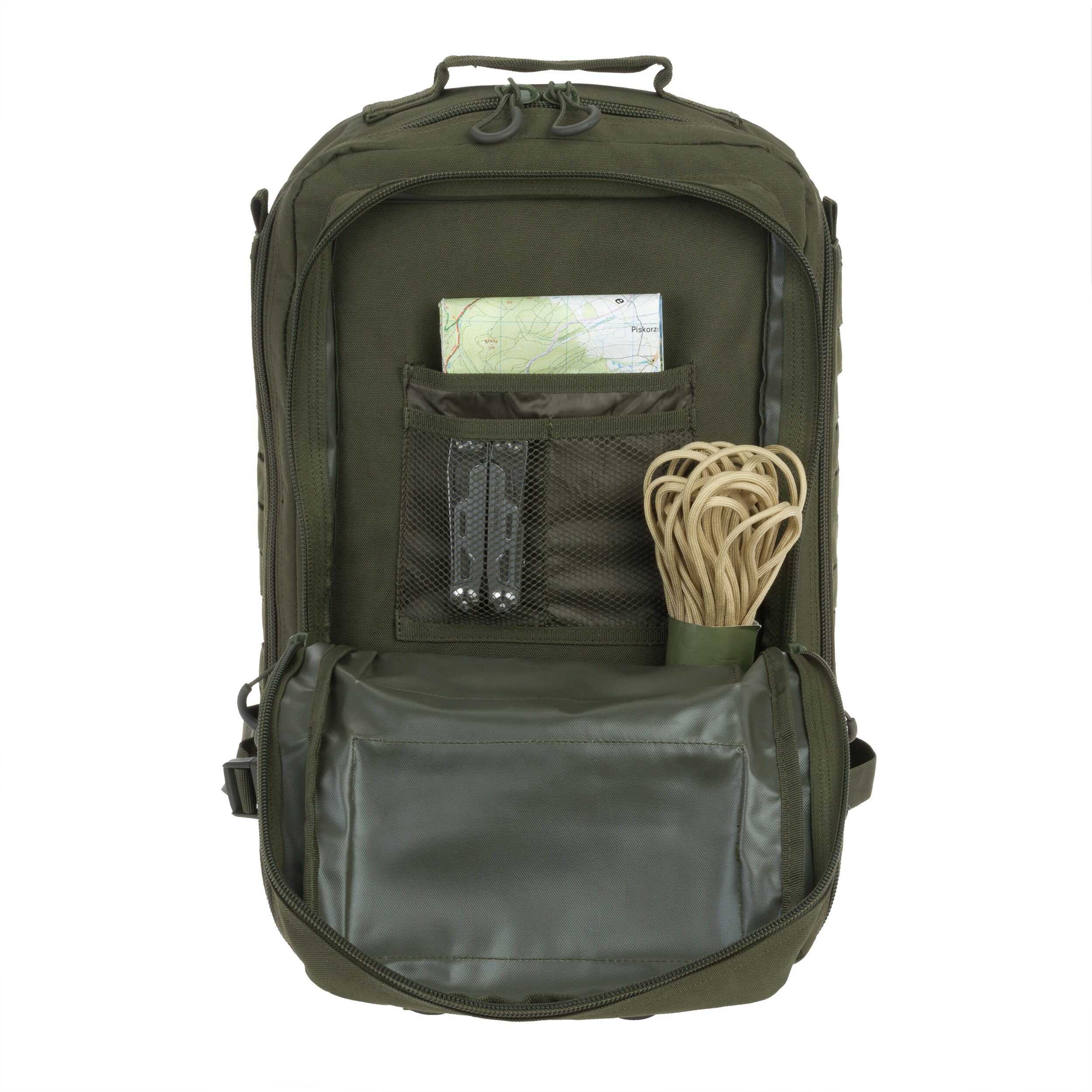 Plecak Brytzky Tactical Polygon Large Laser Cut 36 l - Olive