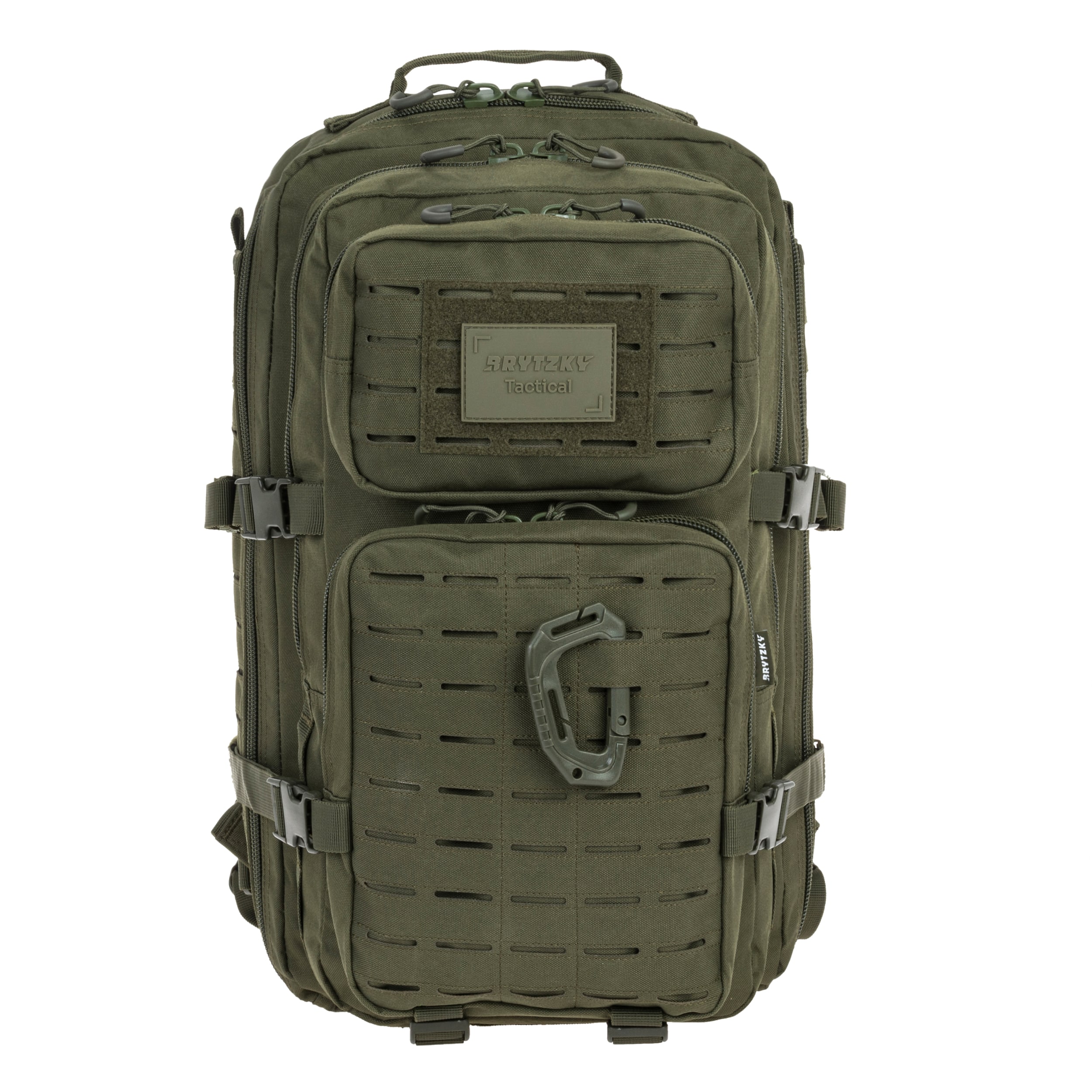 Brytzky Tactical Polygon Large Laser Cut Backpack 36 l - Olive