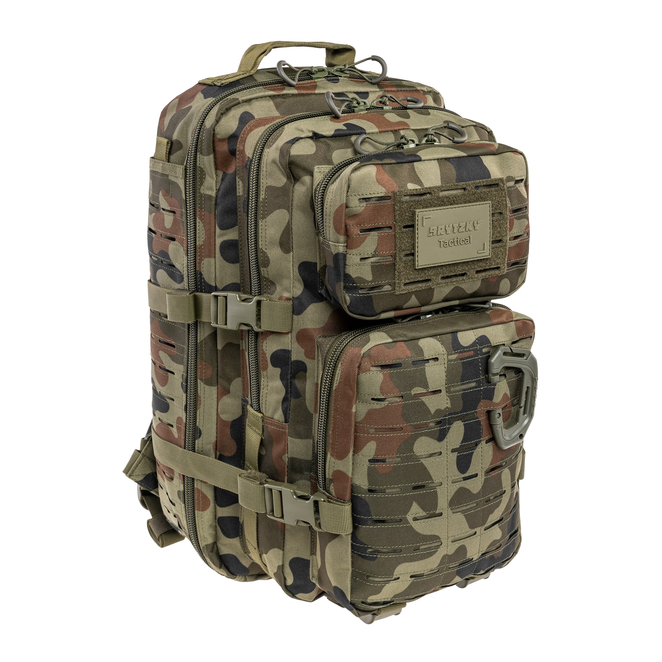 Plecak Brytzky Tactical Polygon Large Laser Cut 36 l - wz.93 Pantera PL Woodland