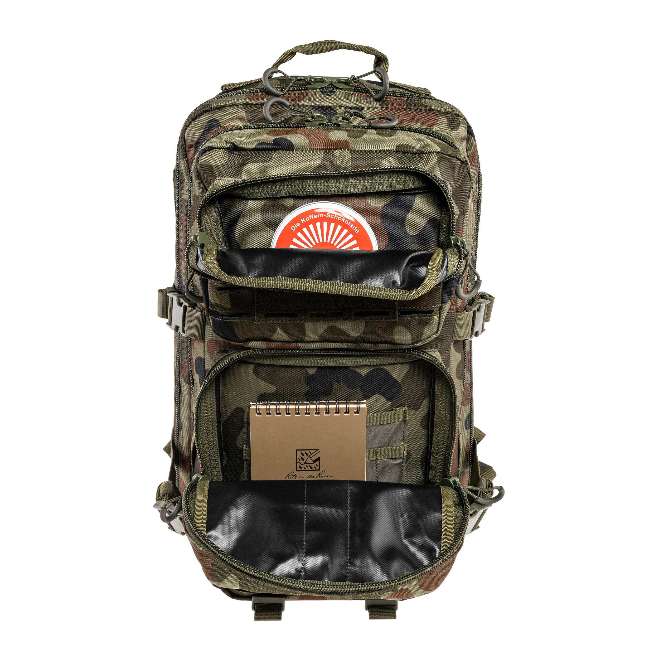 Plecak Brytzky Tactical Polygon Large Laser Cut 36 l - wz.93 Pantera PL Woodland