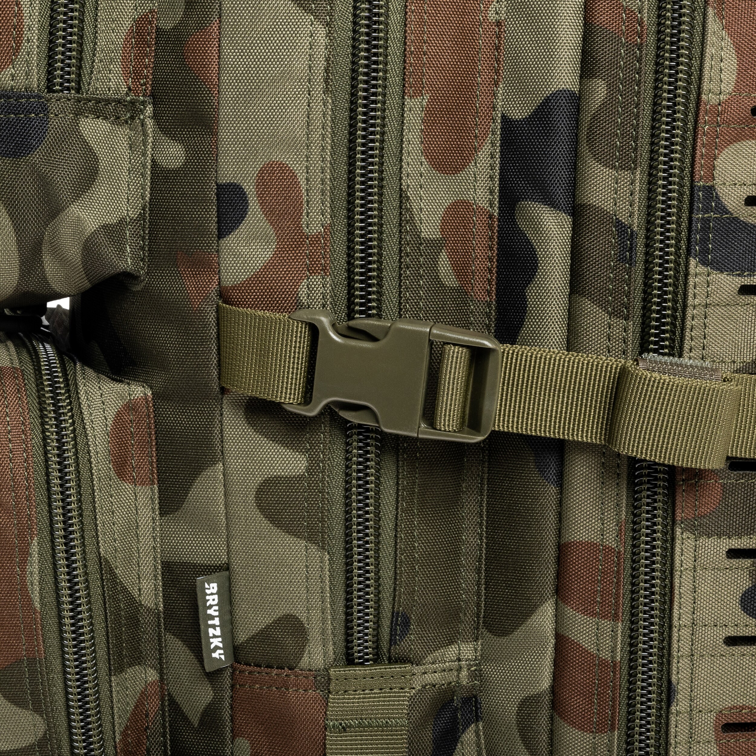 Plecak Brytzky Tactical Polygon Large Laser Cut 36 l - wz.93 Pantera PL Woodland