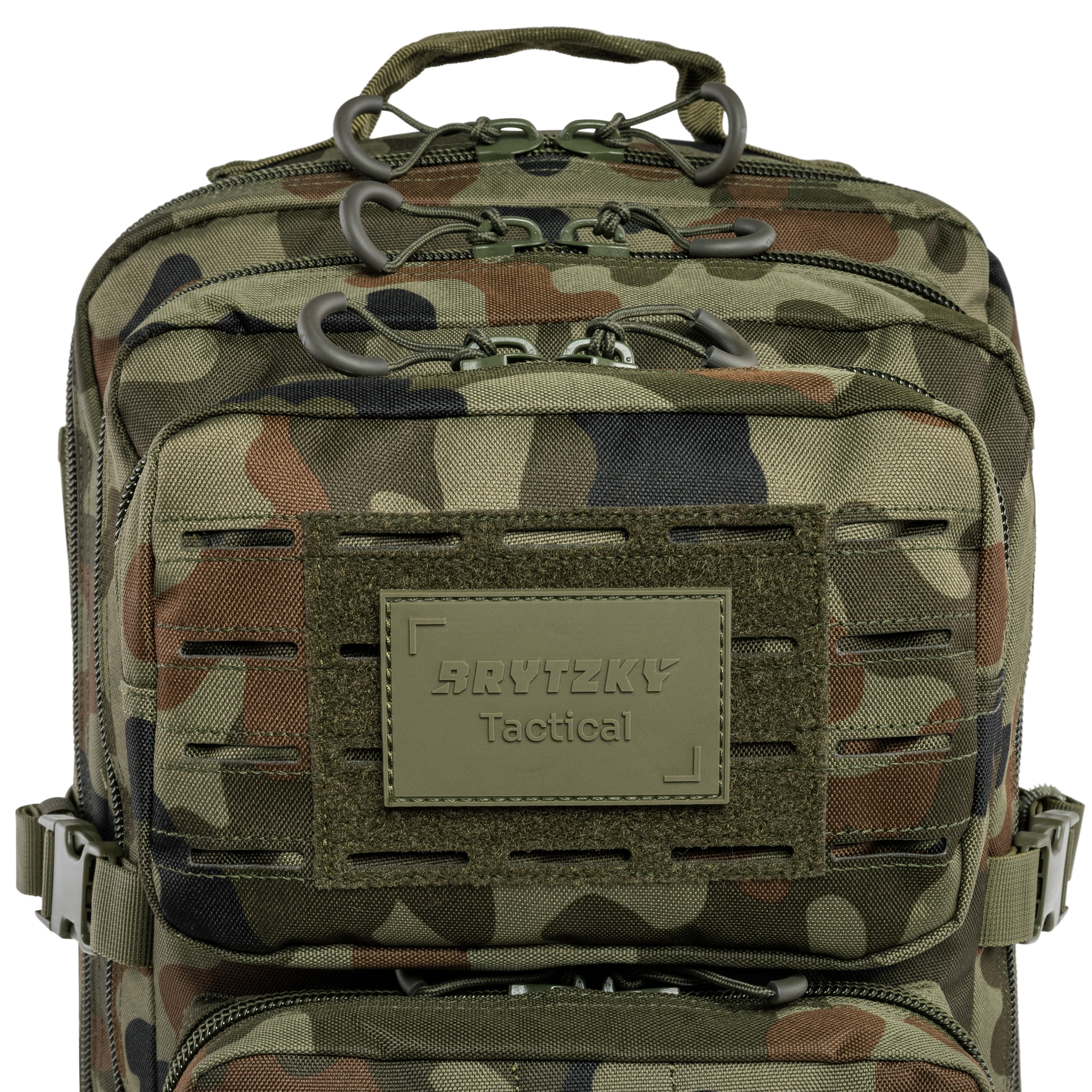 Рюкзак Brytzky Tactical Polygon Large Laser Cut 36 л - wz.93 Pantera PL Woodland