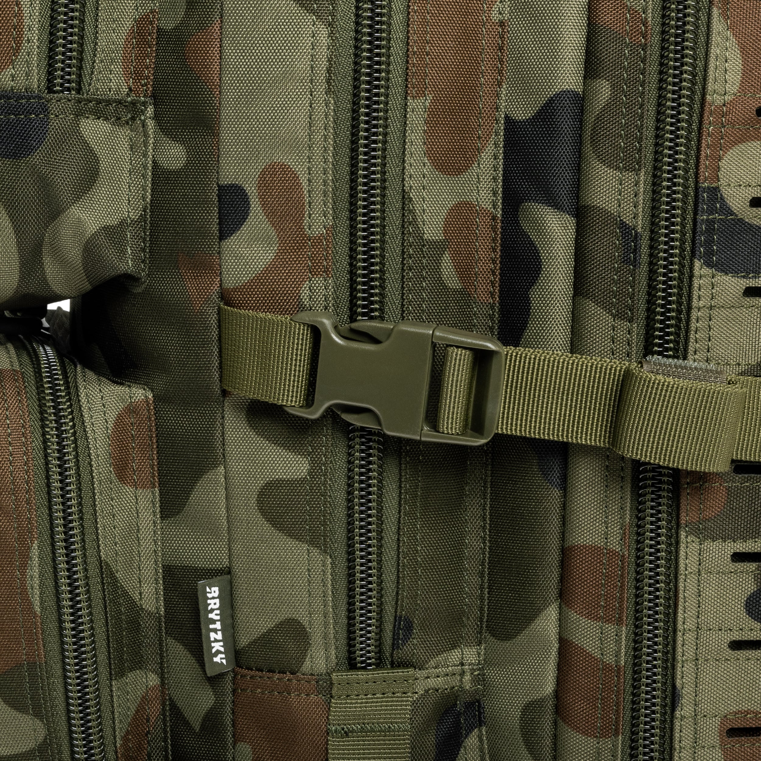 Рюкзак Brytzky Tactical Polygon Large Laser Cut 36 л - wz.93 Pantera PL Woodland