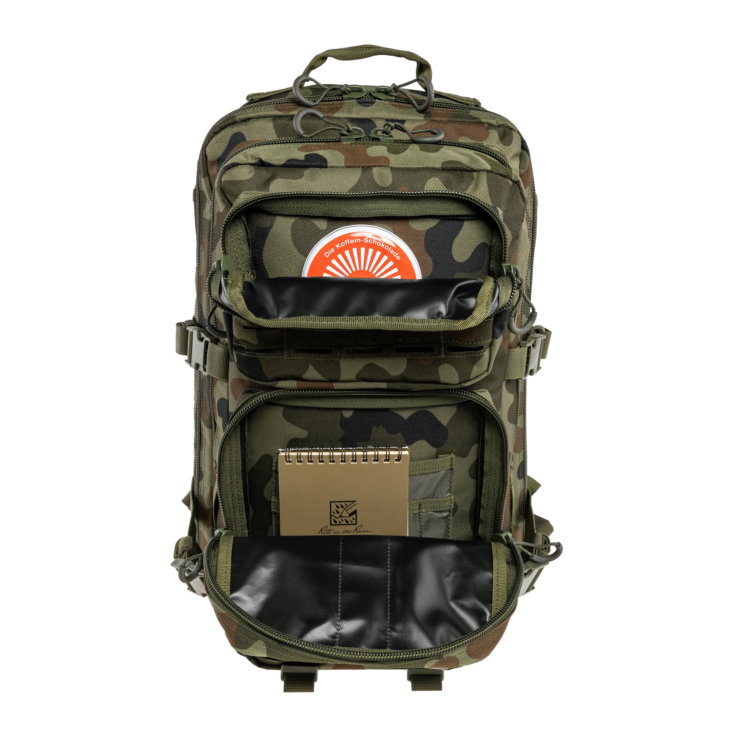 Рюкзак Brytzky Tactical Polygon Large Laser Cut 36 л - wz.93 Pantera PL Woodland