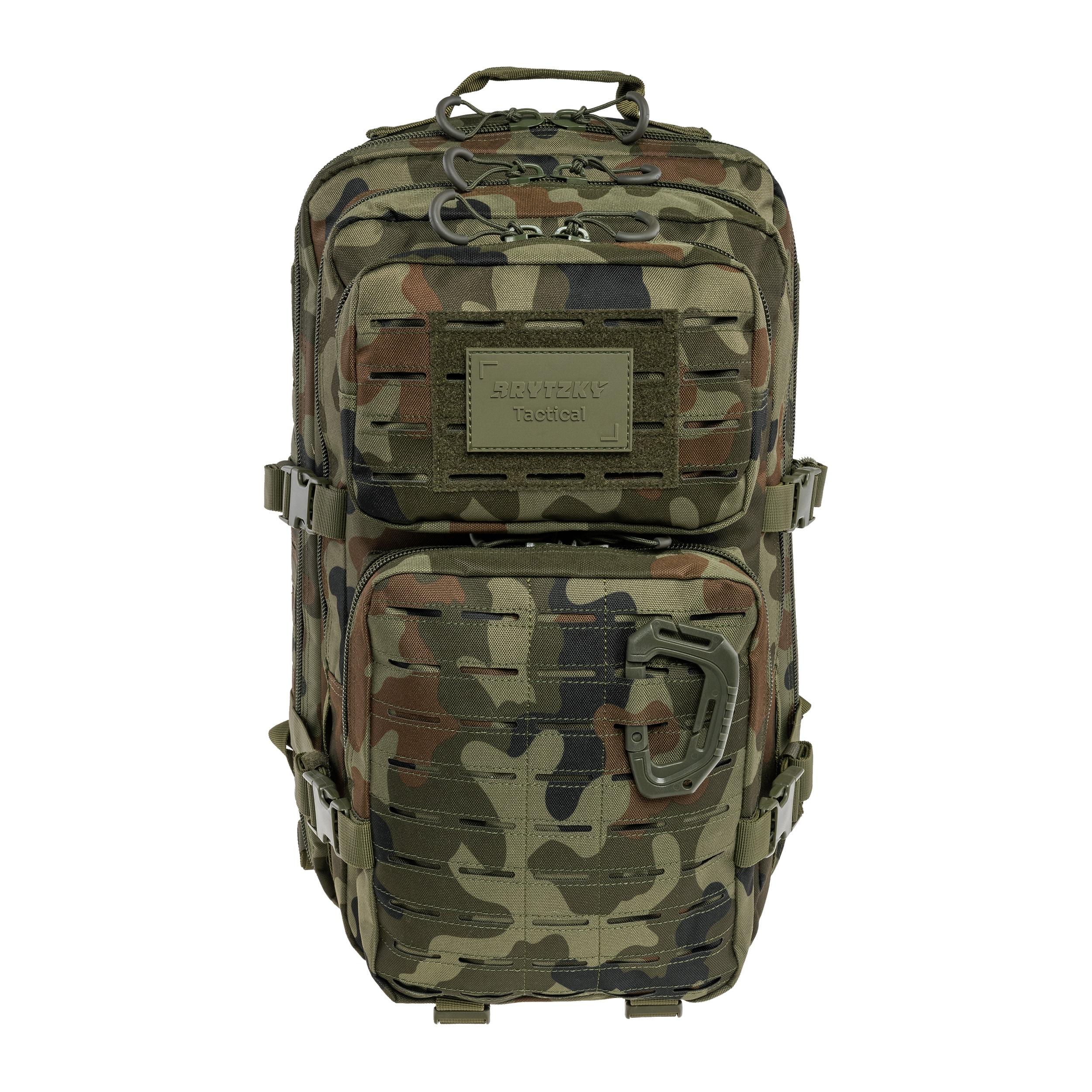 Рюкзак Brytzky Tactical Polygon Large Laser Cut 36 л - wz.93 Pantera PL Woodland