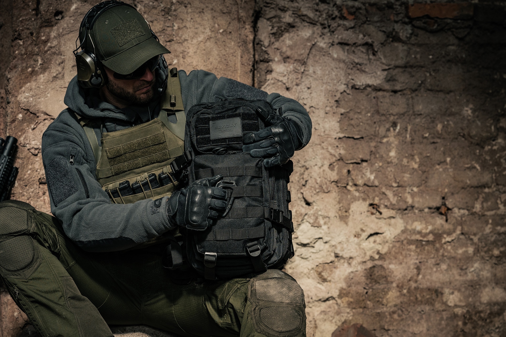 Plecak Brytzky Tactical Polygon Small 20 l - Black