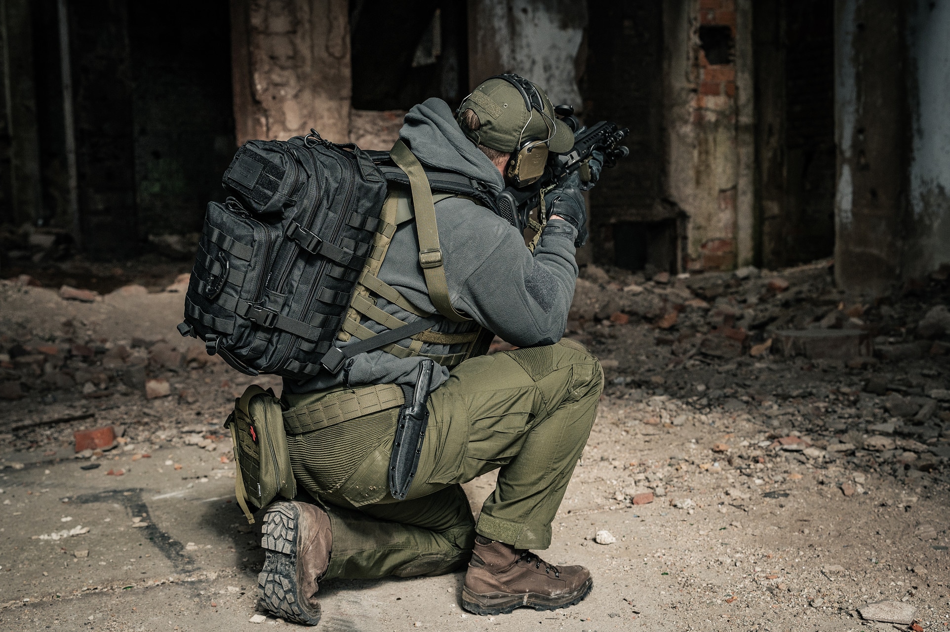 Plecak Brytzky Tactical Polygon Small 20 l - Black