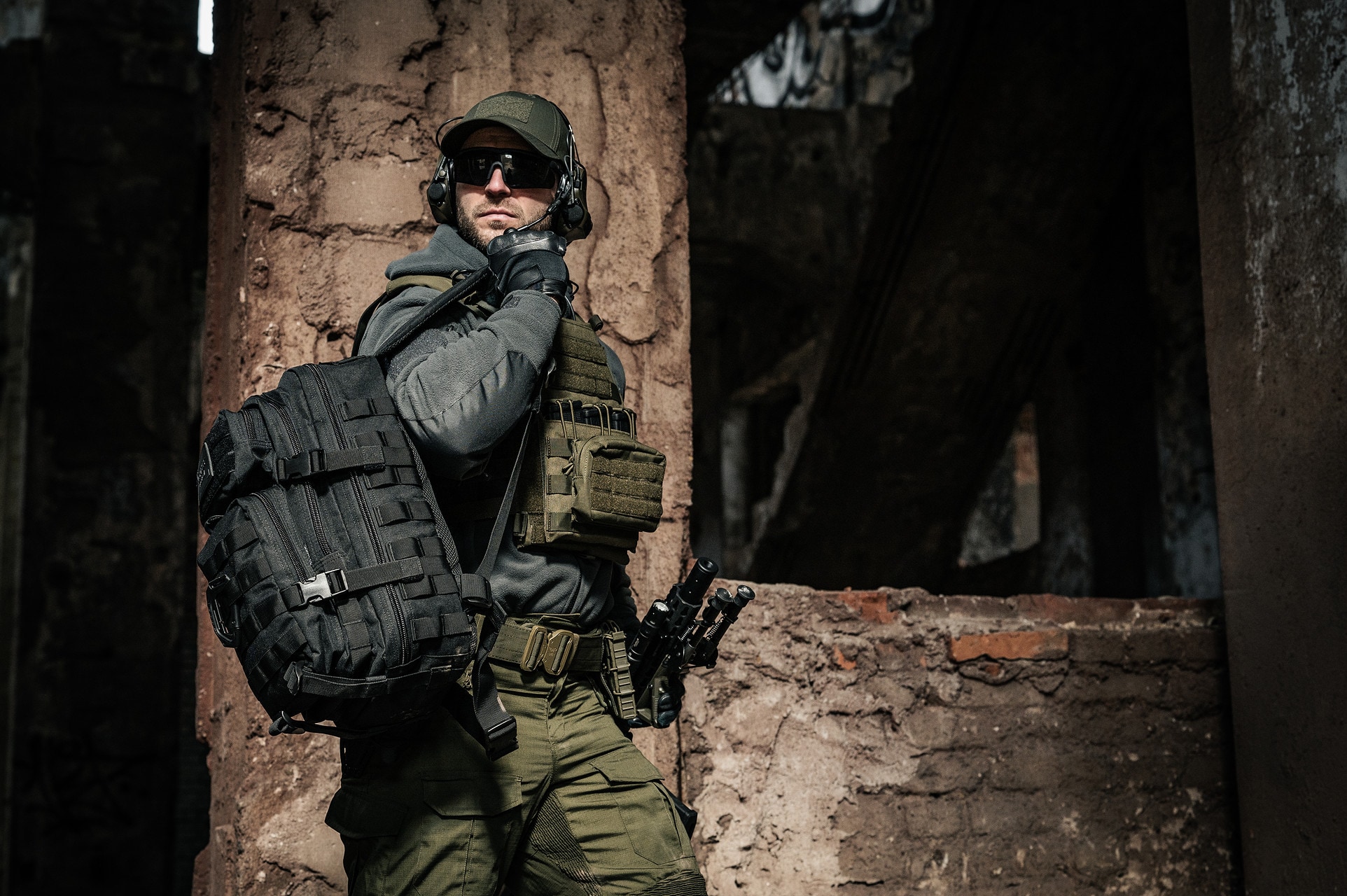 Plecak Brytzky Tactical Polygon Small 20 l - Black