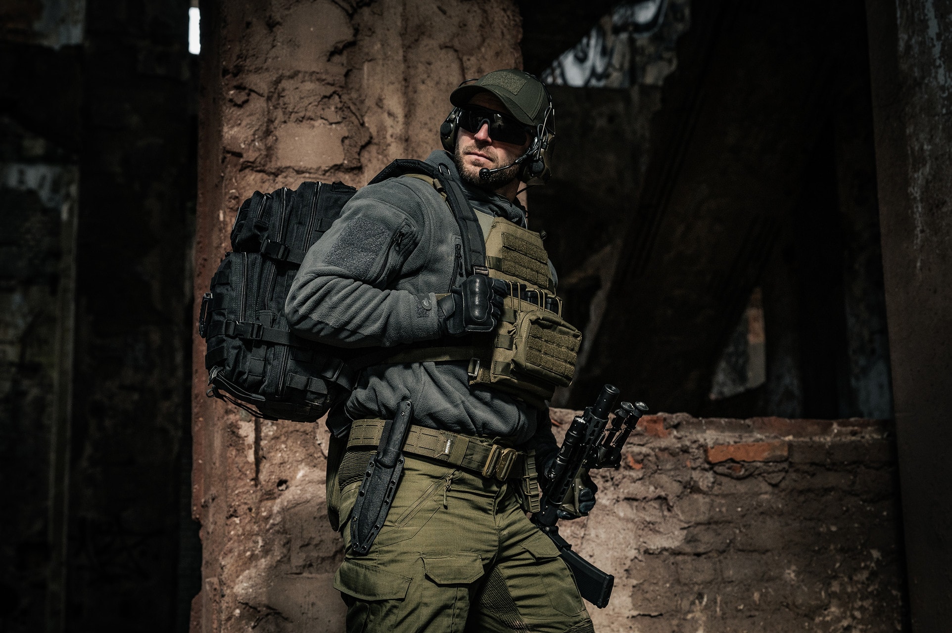 Plecak Brytzky Tactical Polygon Small 20 l - Black