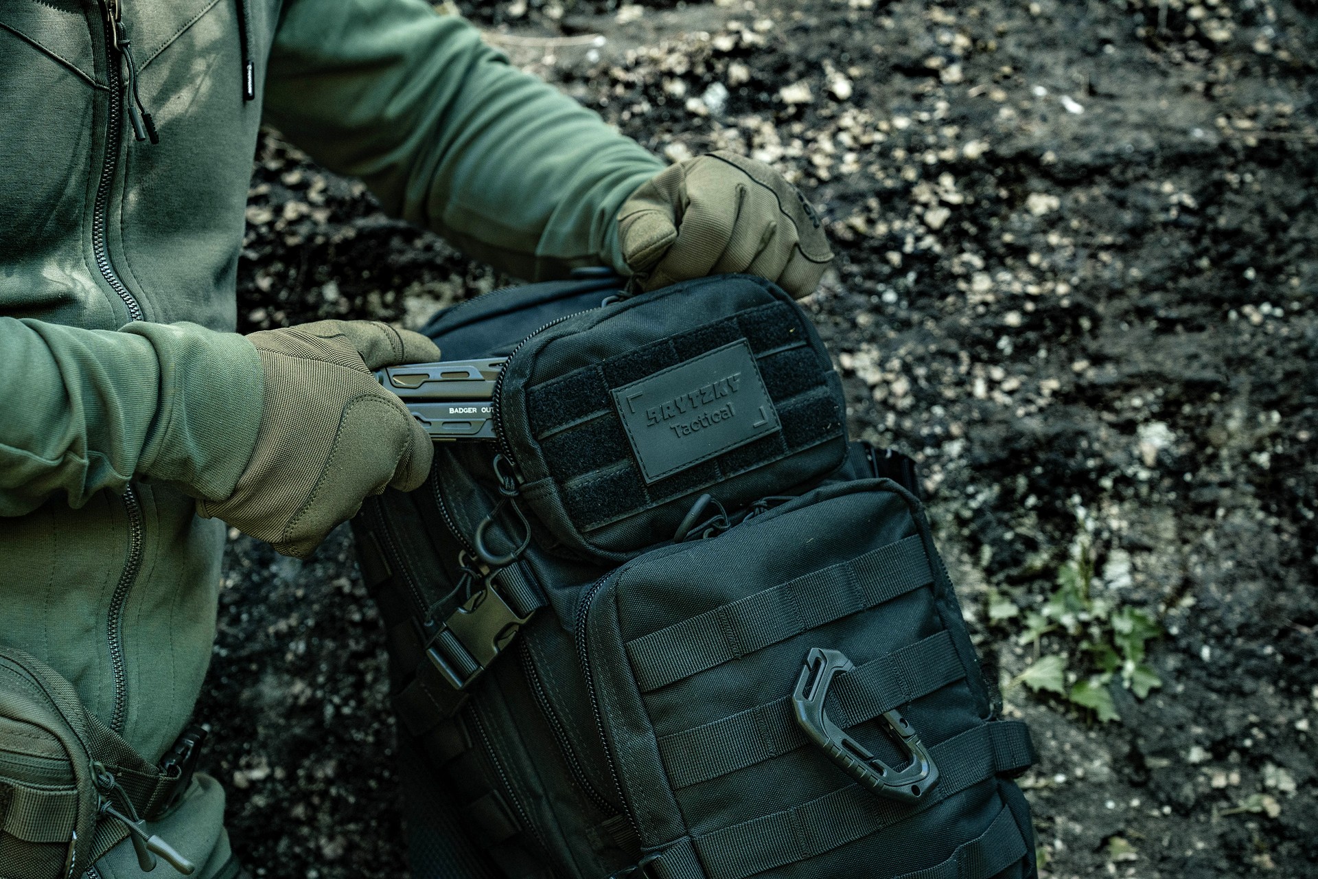 Plecak Brytzky Tactical Polygon Small 20 l - Black