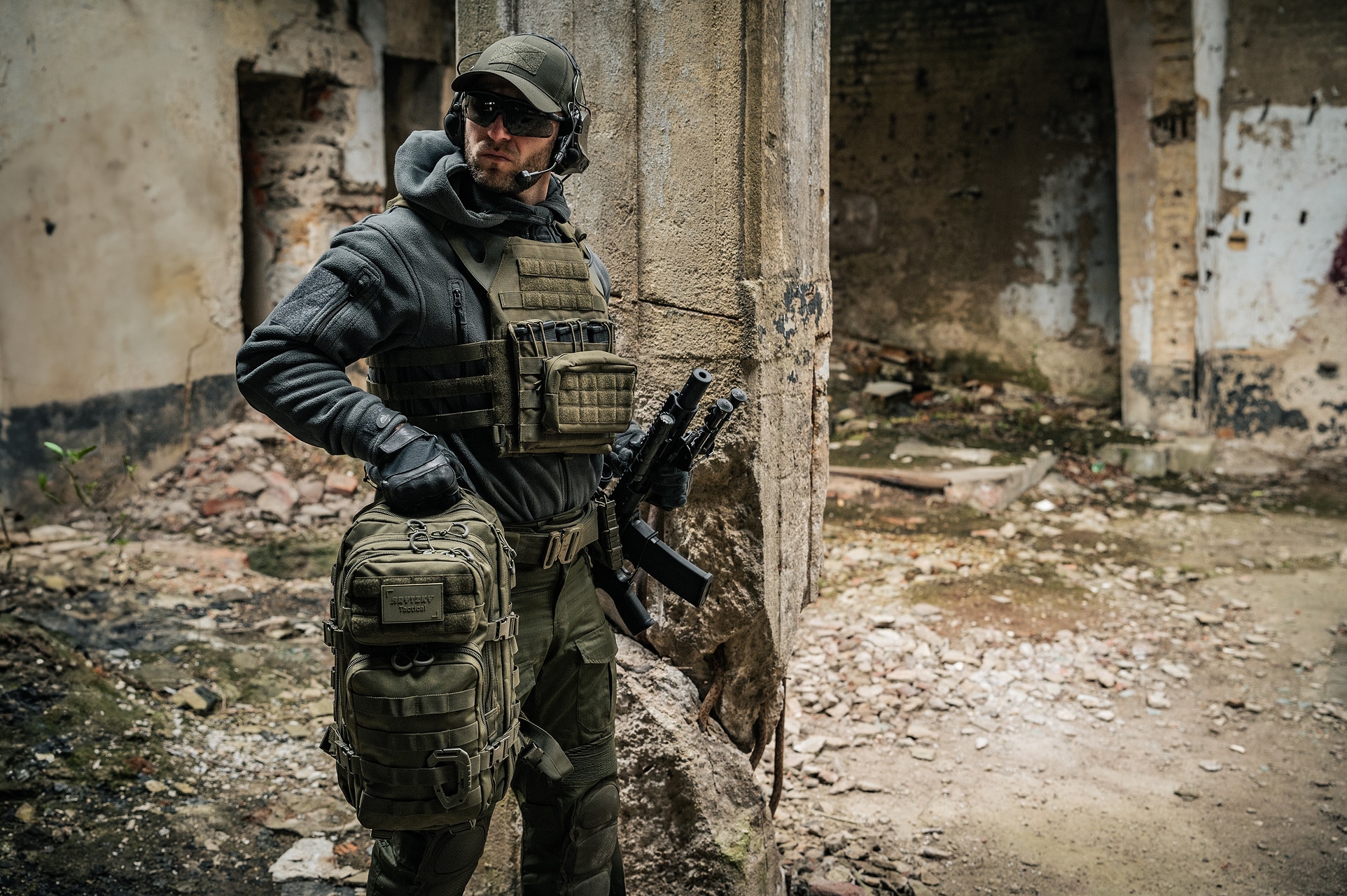 Plecak Brytzky Tactical Polygon Small 20 l - Olive