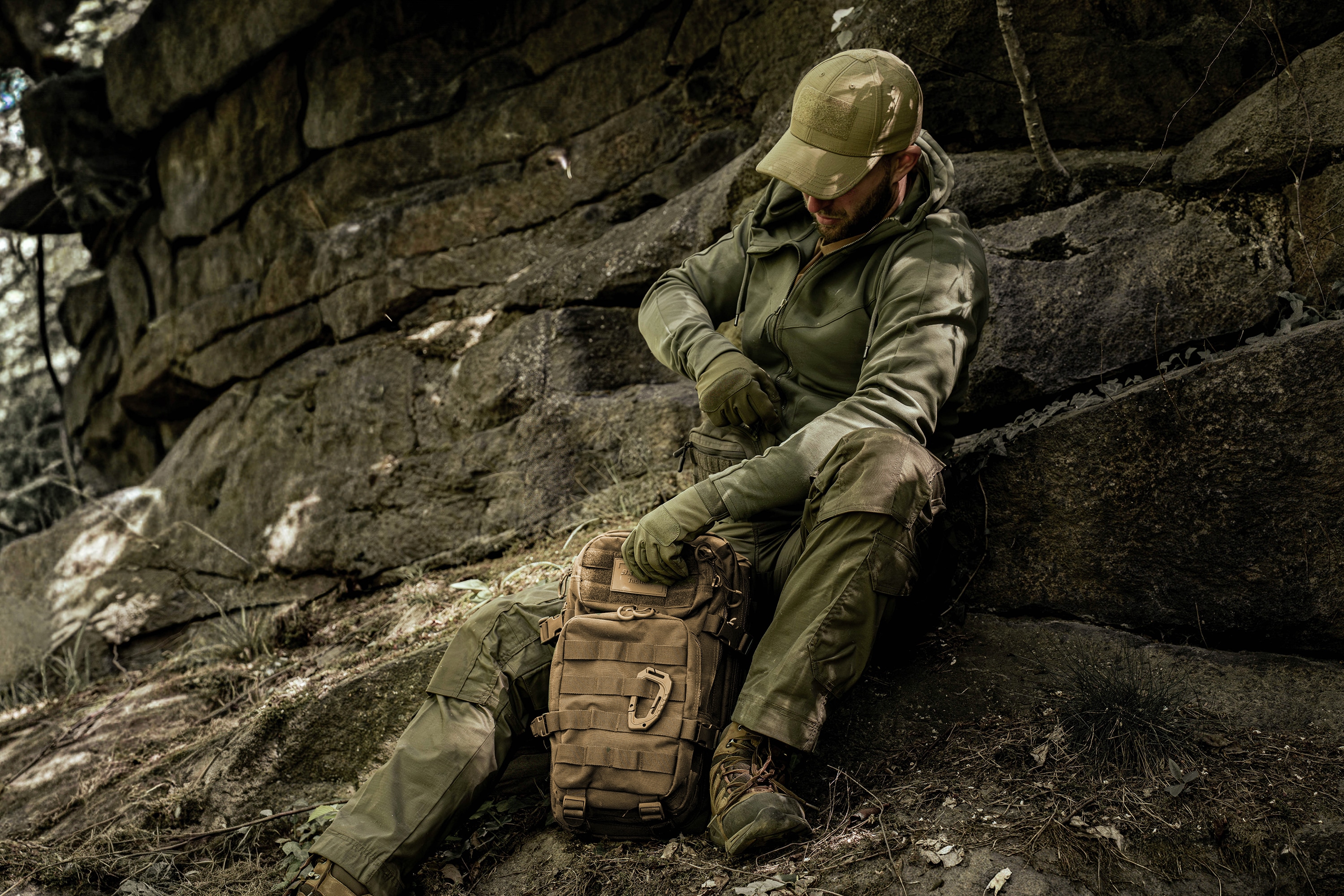 Plecak Brytzky Tactical Polygon Small 20 l - Coyote