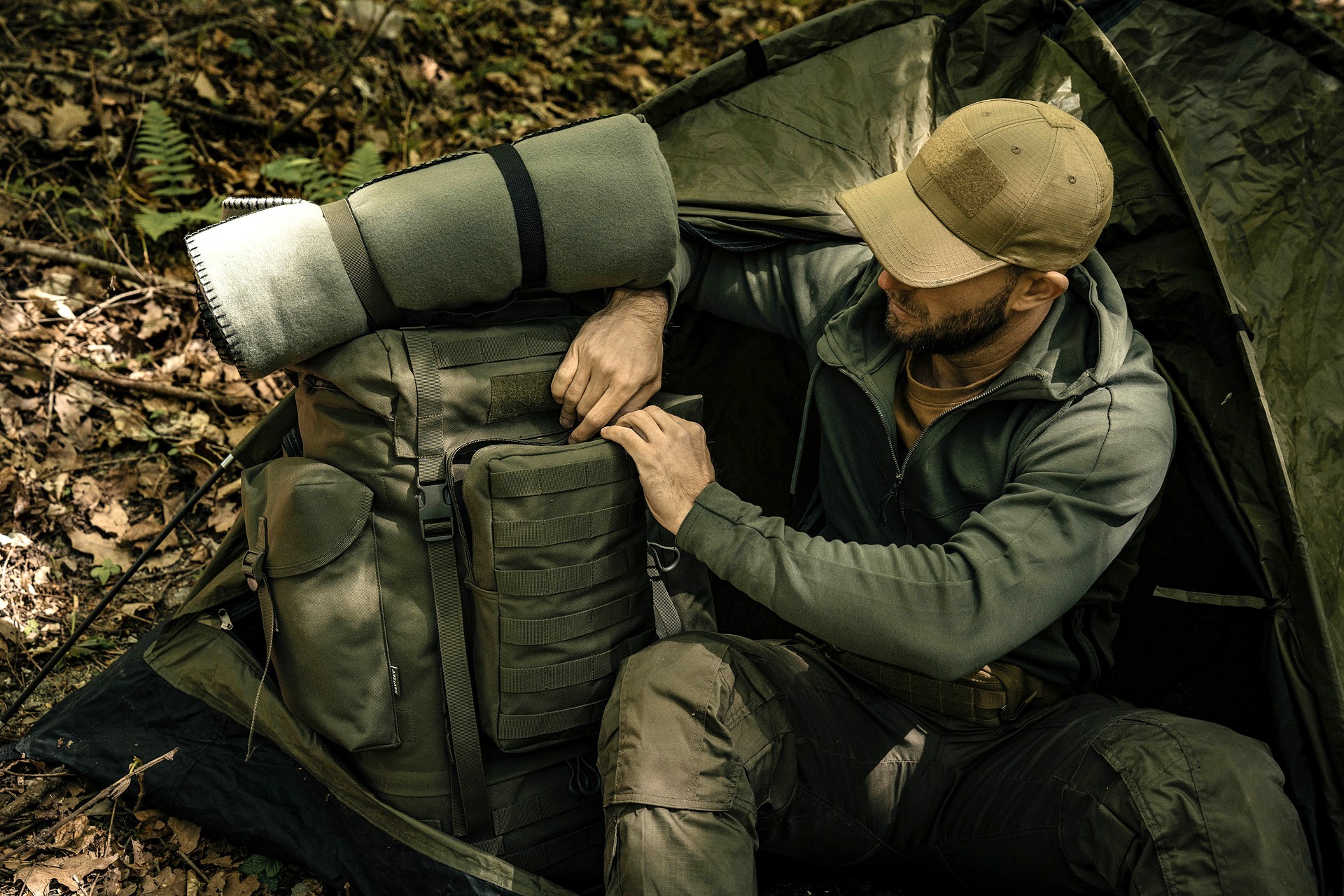 Plecak Brytzky Tactical Fortex 65 l - Olive