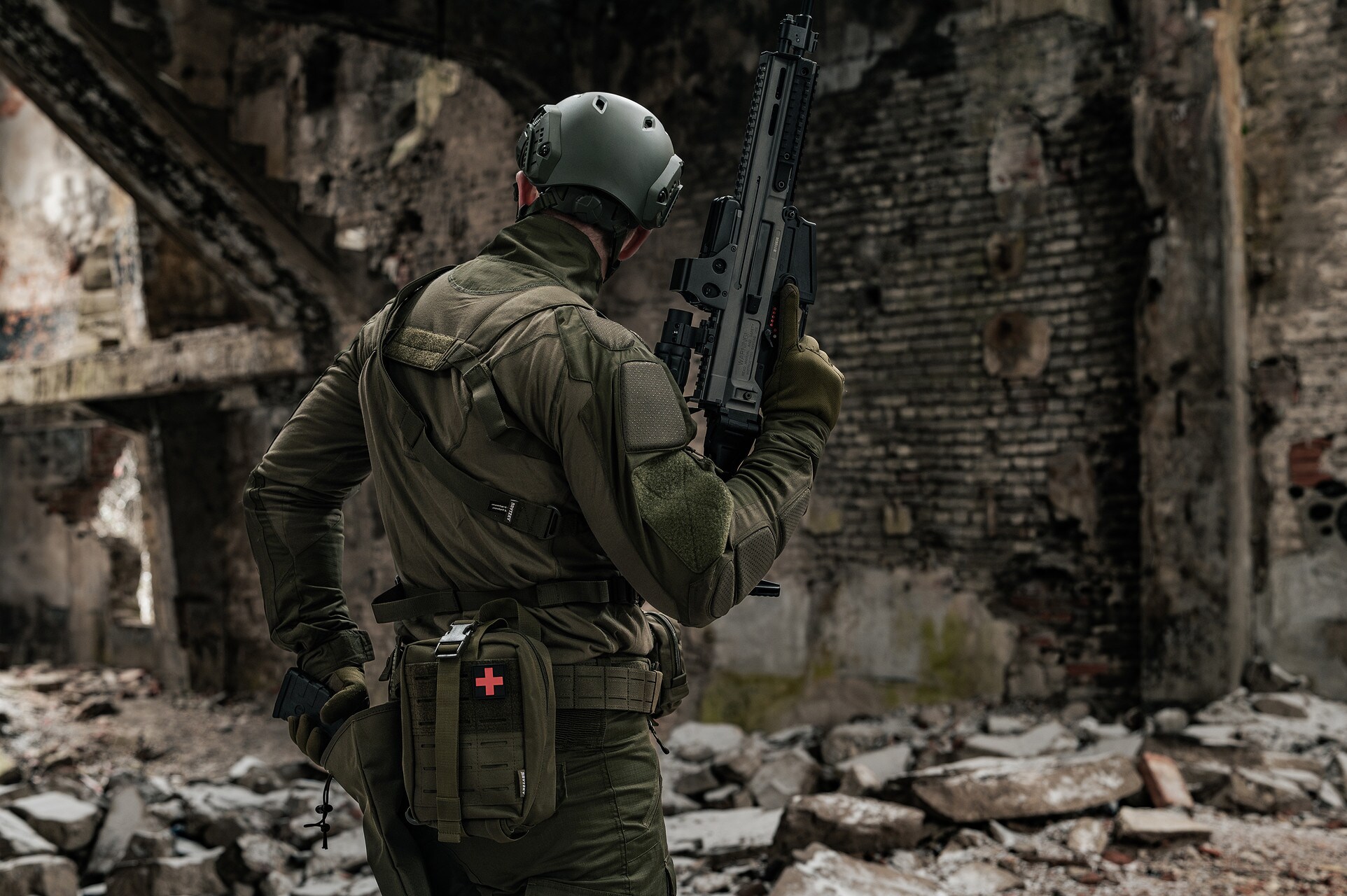 Тактична аптечка Brytzky Tactical MOLLE IFAK - Olive