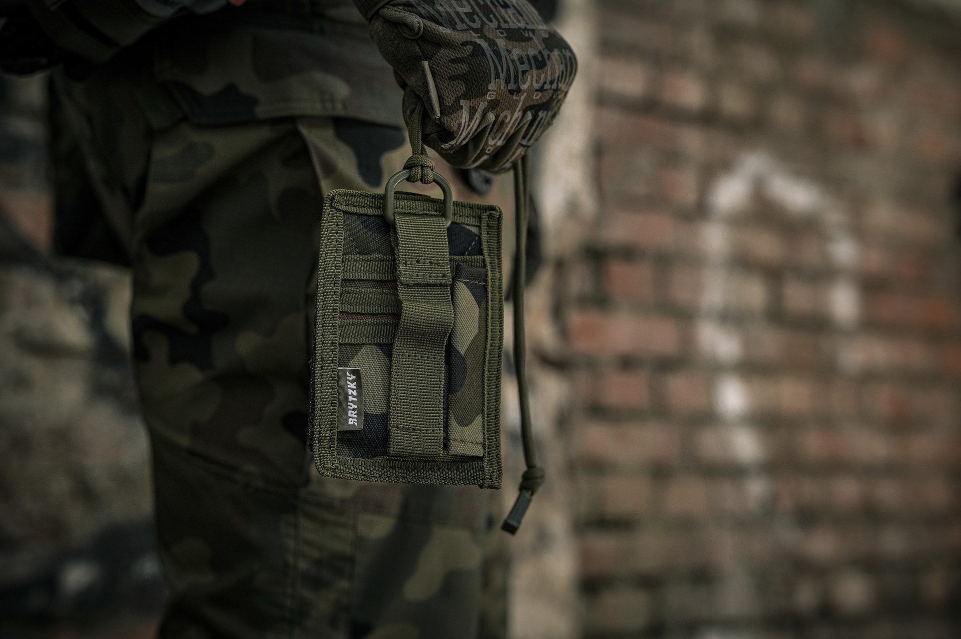Etui na dokumenty Brytzky Tactical Badge - wz.93 Pantera PL Woodland