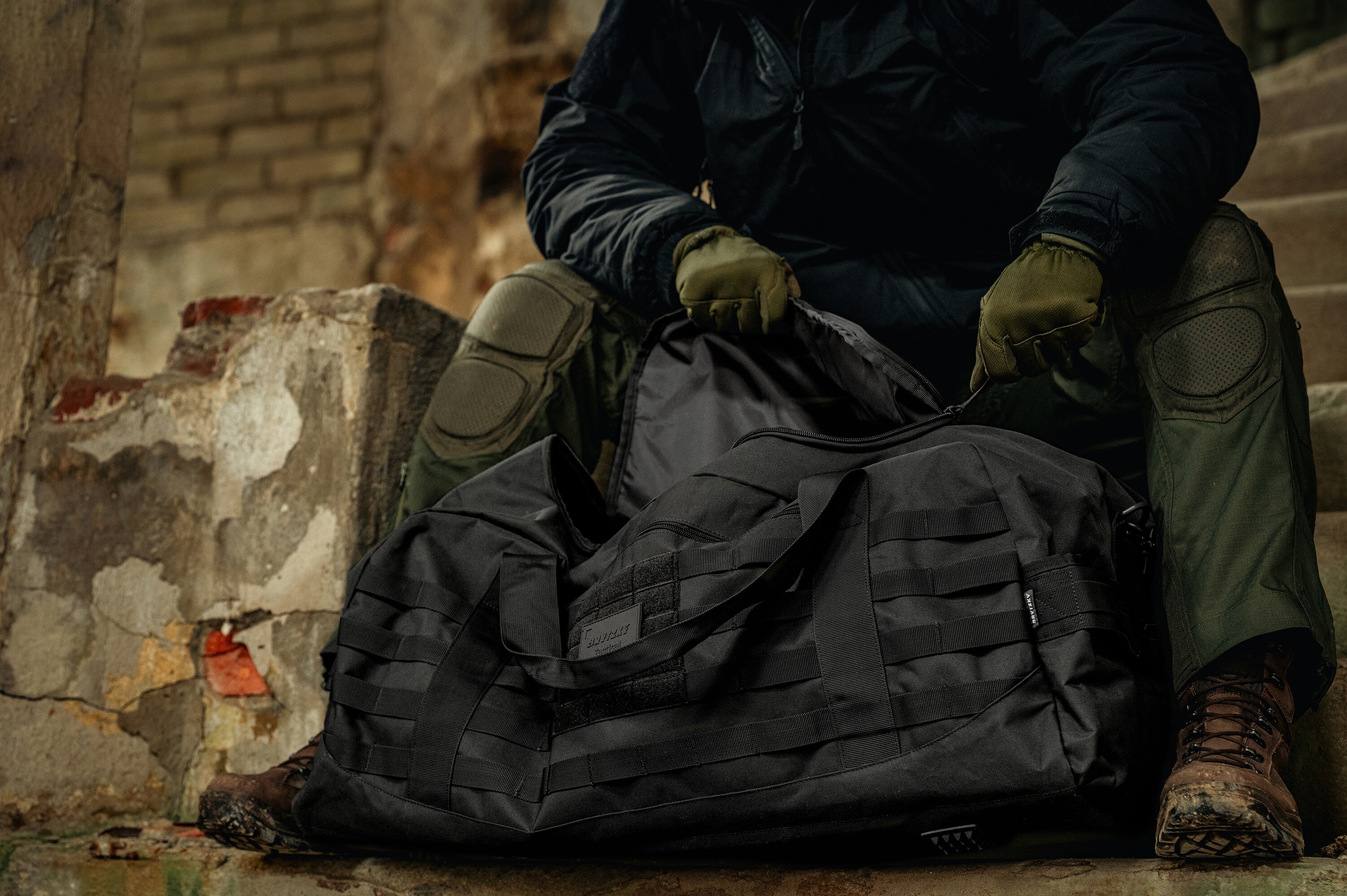 Torba Brytzky Tactical Garrison 100 l - Black