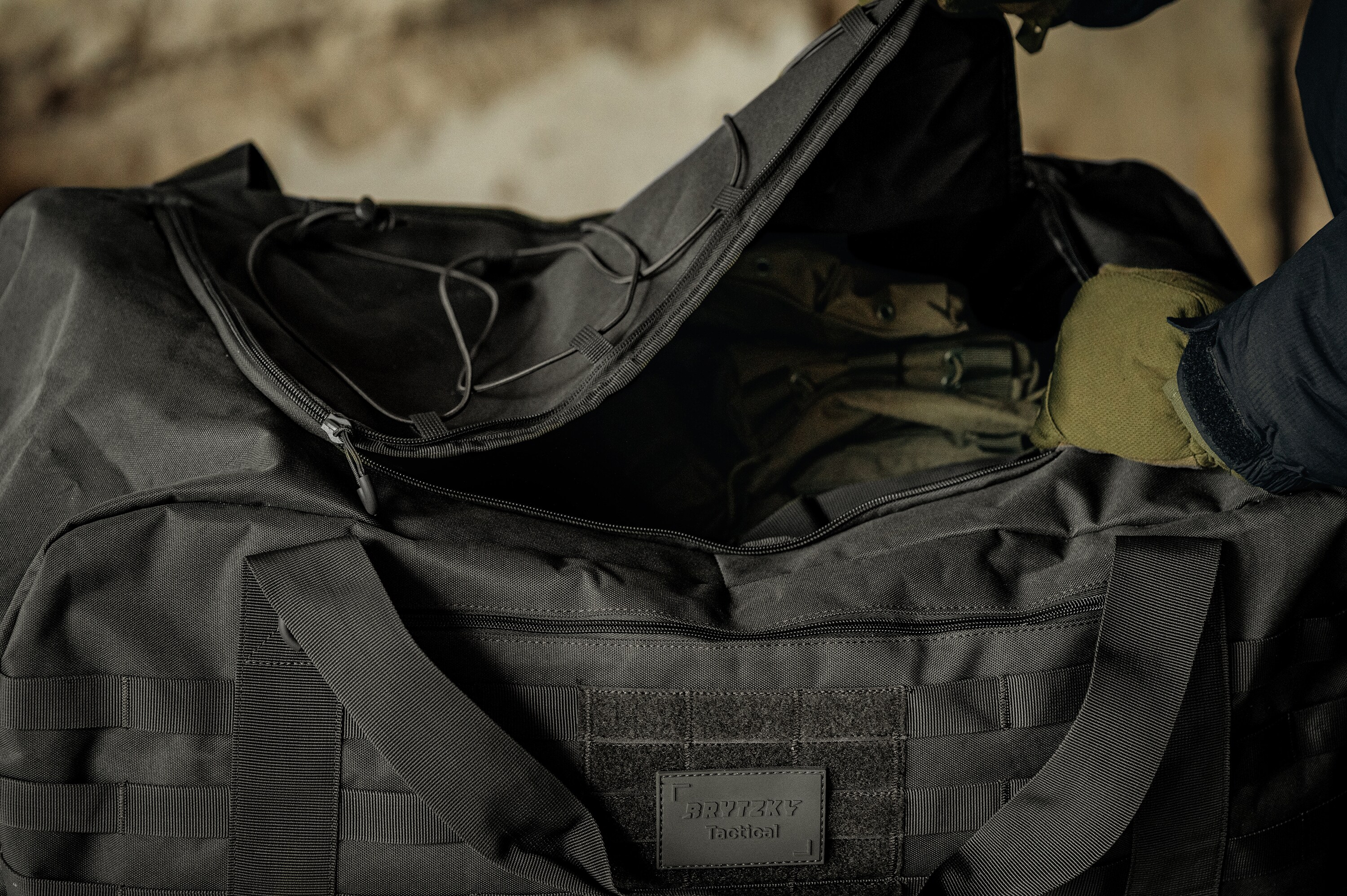 Torba Brytzky Tactical Garrison 100 l - Black