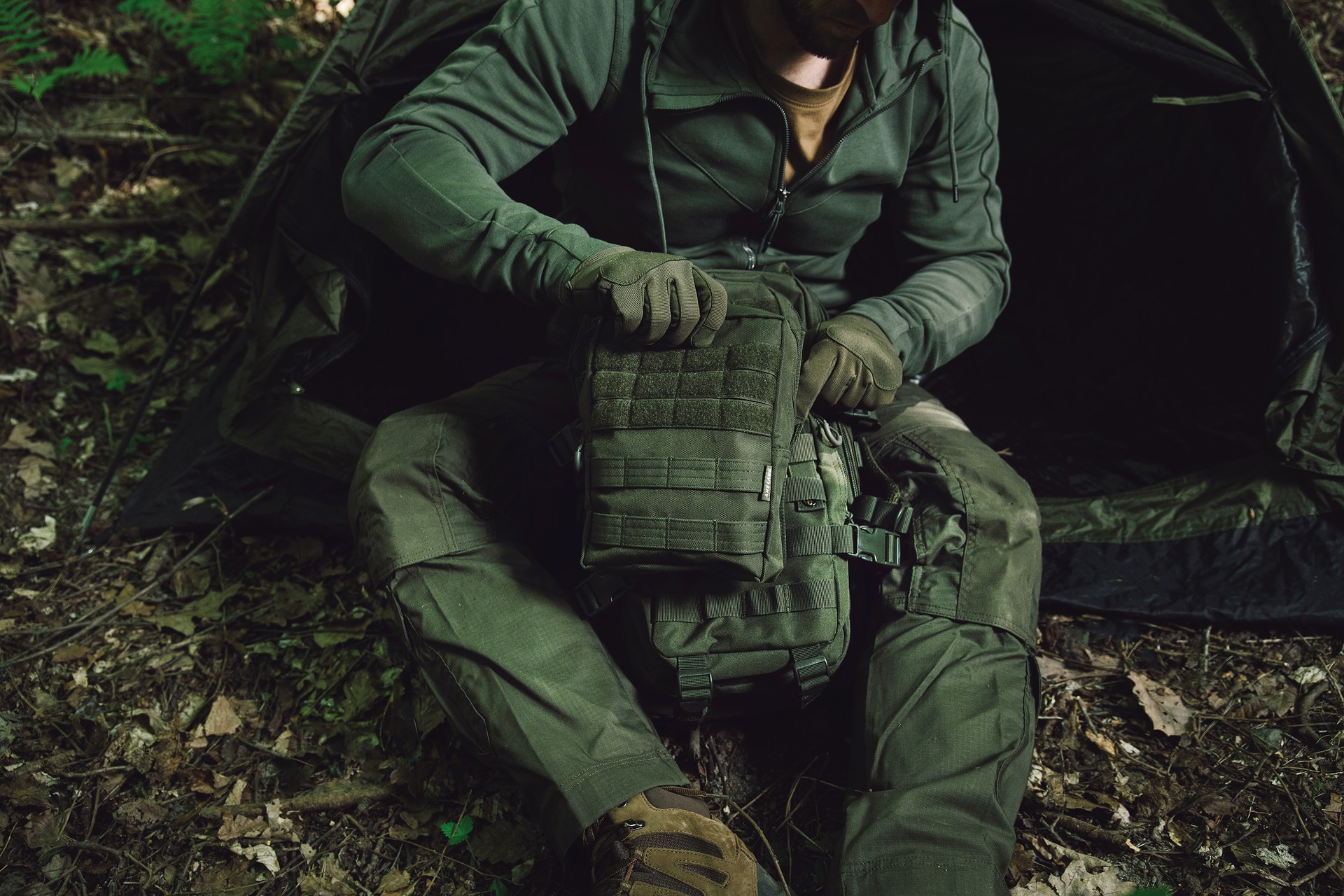 Kieszeń Brytzky Tactical Field Pouch Large - Olive