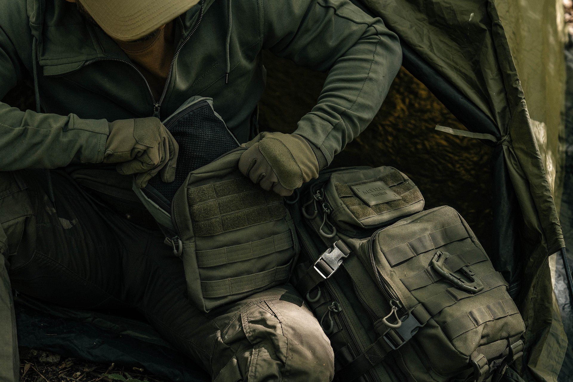 Kieszeń Brytzky Tactical Field Pouch Large - Olive