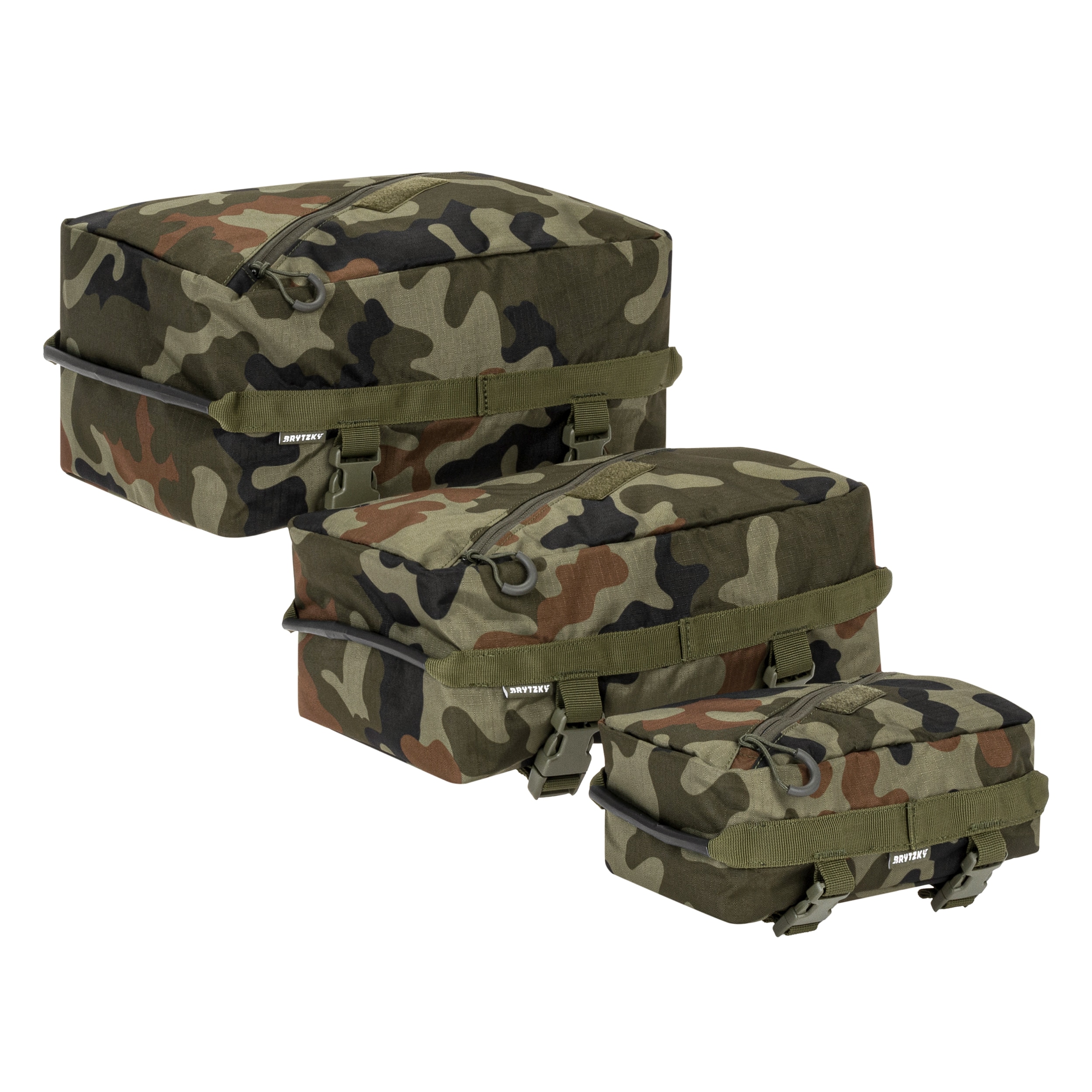 Organizer Brytzky Tactical GearCells 3 szt. - wz.93 Pantera PL Woodland