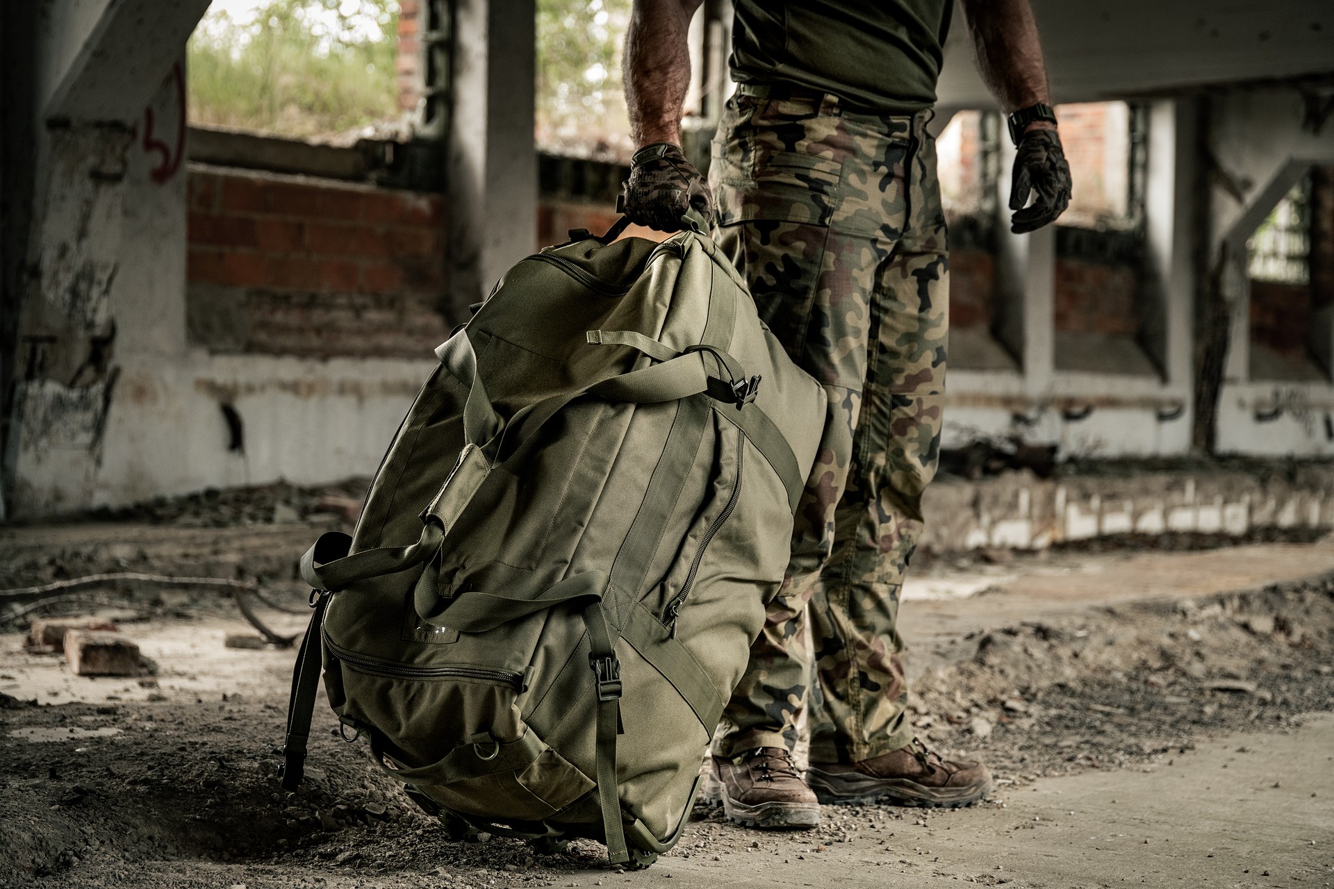 Torba Brytzky Tactical Mammoth 120 l - Olive