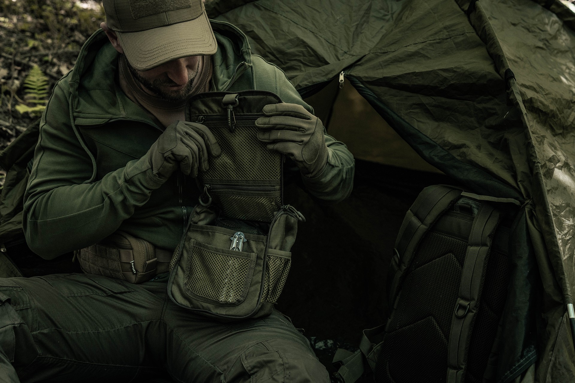 Kosmetyczka Brytzky Tactical Clean - Olive