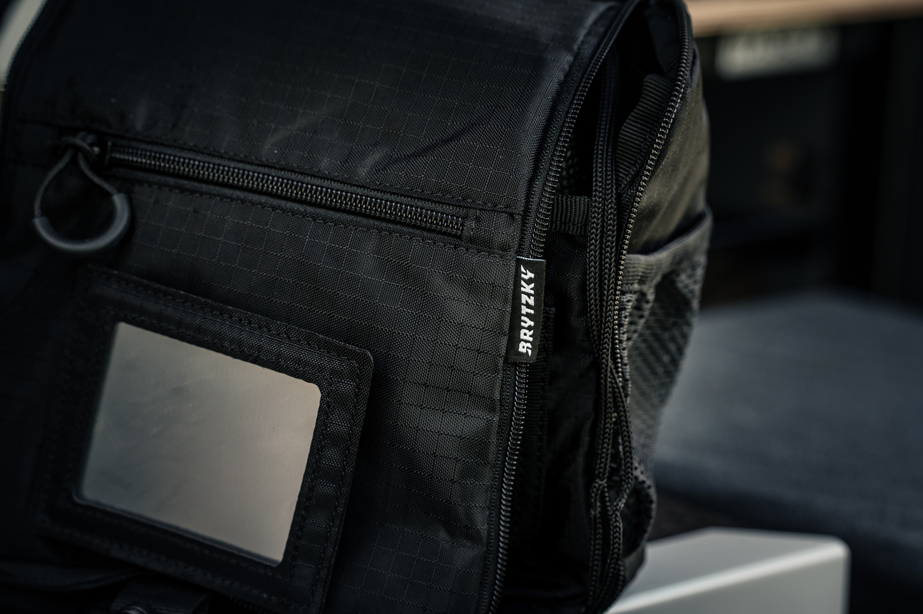 Brytzky Tactical Clean Toiletry Bag - Black