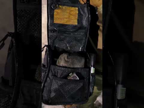 Brytzky Tactical Clean Toiletry Bag - Black