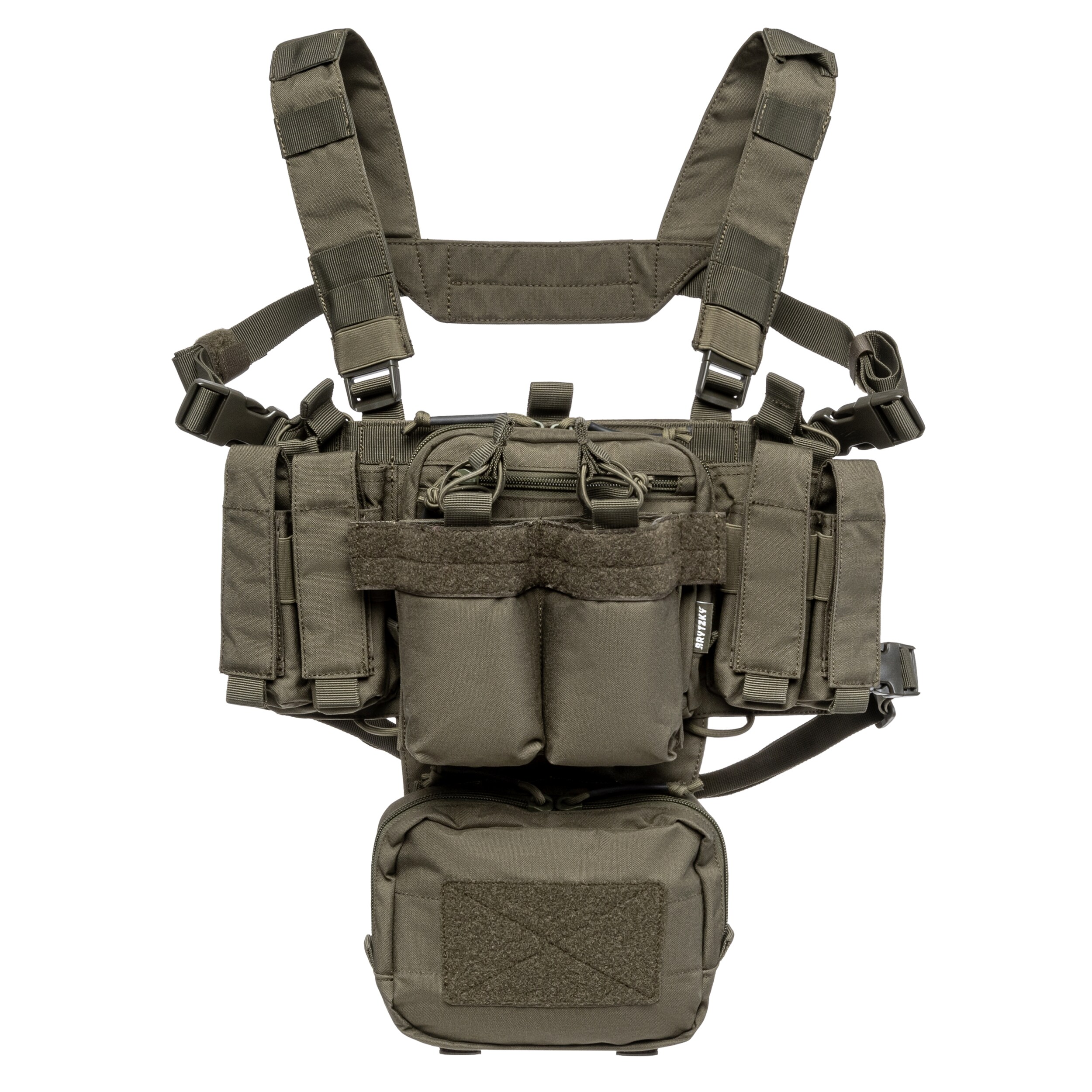 Kamizelka taktyczna Brytzky Tactical FireDeck Mini Rig - Olive