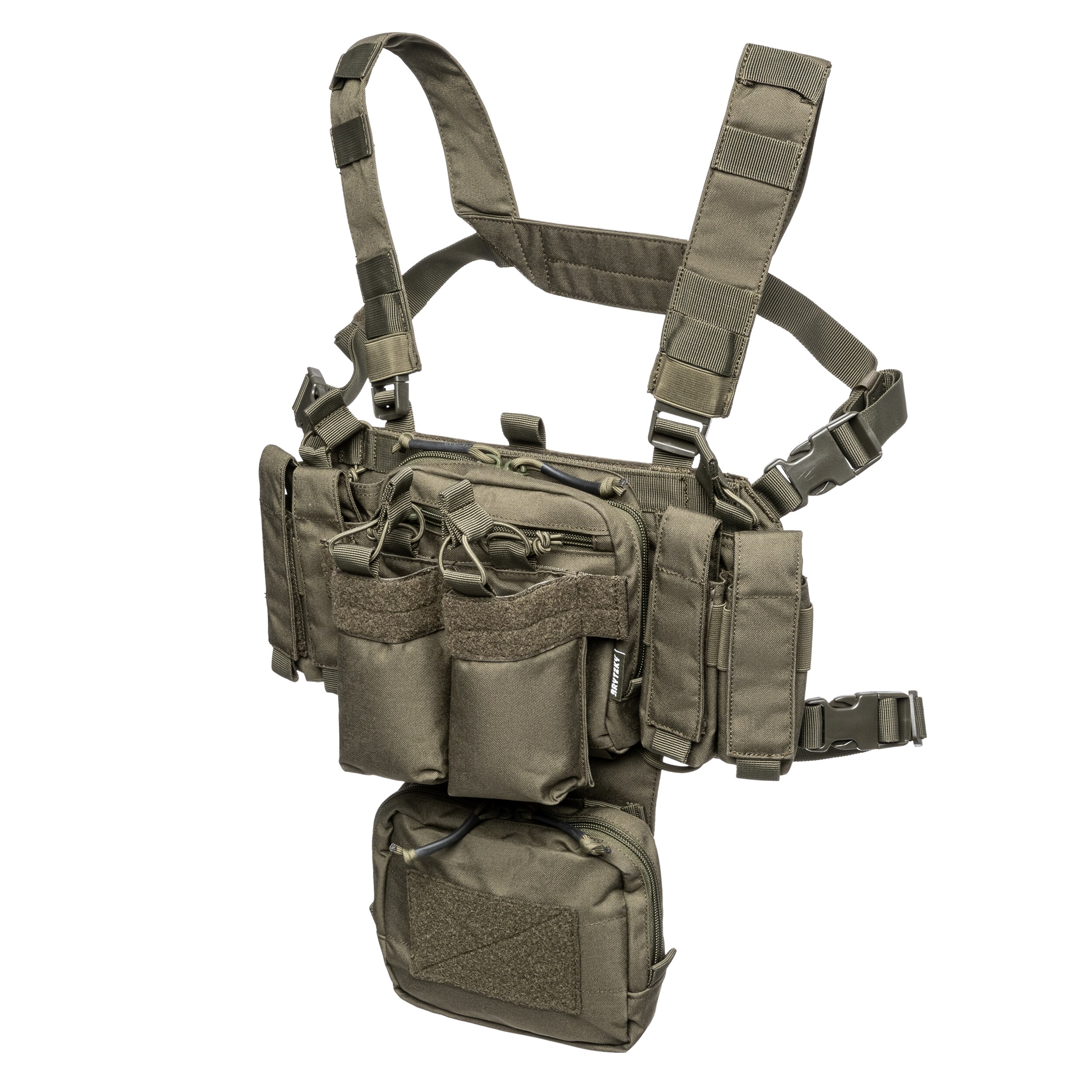 Kamizelka taktyczna Brytzky Tactical FireDeck Mini Rig - Olive