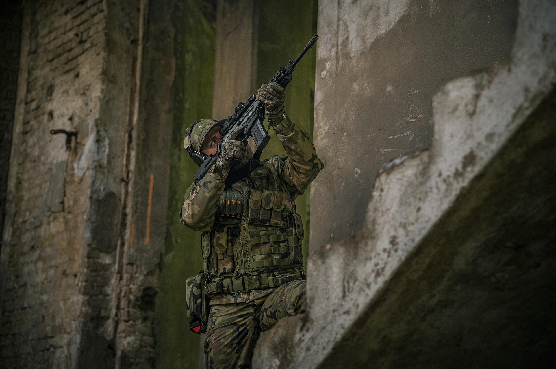 Тактичний жилет Brytzky Tactical Patrol Guard - wz.93 Pantera PL Woodland