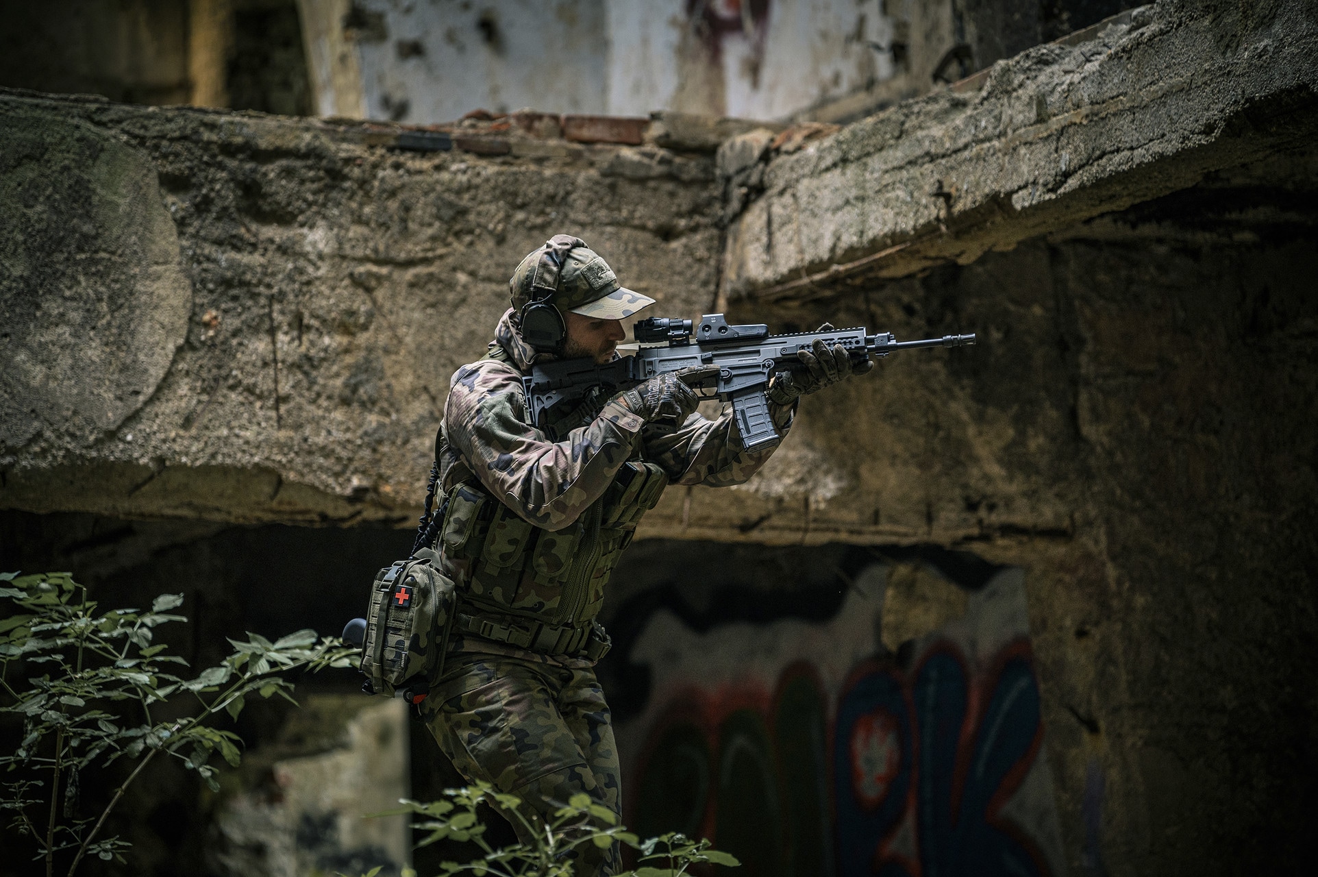 Тактичний жилет Brytzky Tactical Patrol Guard - wz.93 Pantera PL Woodland