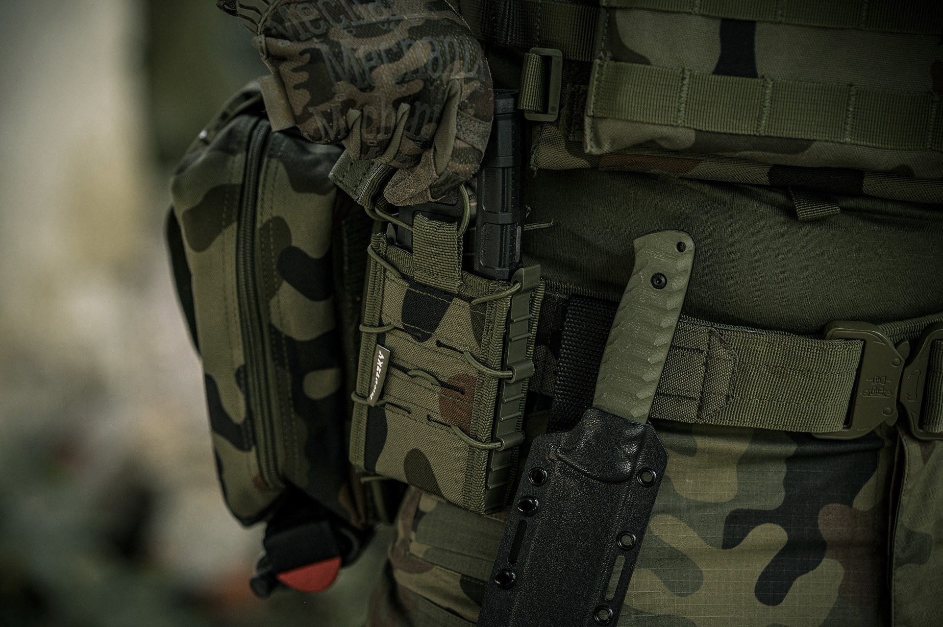 Brytzky Tactical Dutyslot Pouch for rifle magazine - wz.93 Pantera PL Woodland