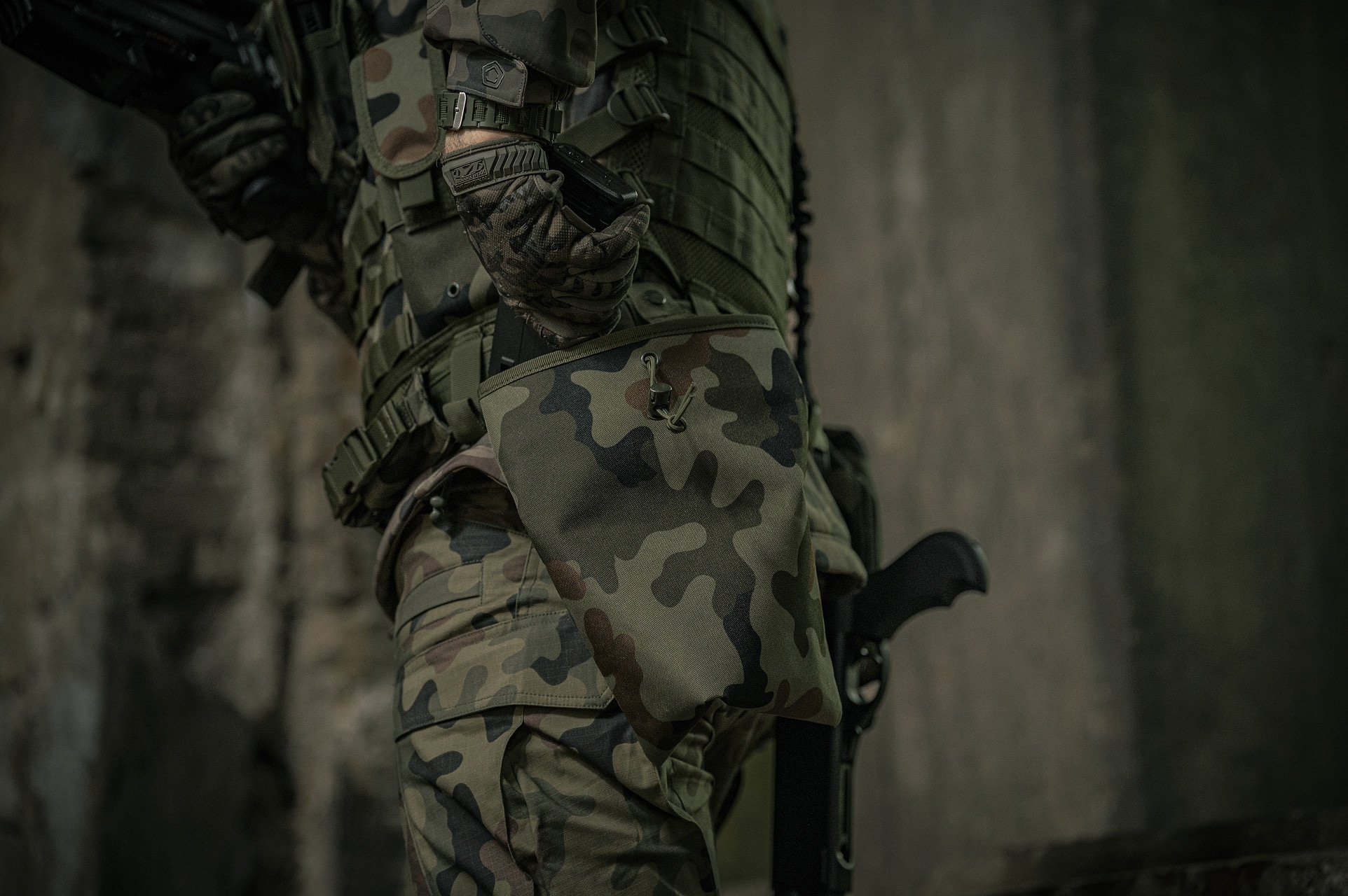 Worek zrzutowy Brytzky Tactical Fastdrop - wz.93 Pantera PL Woodland
